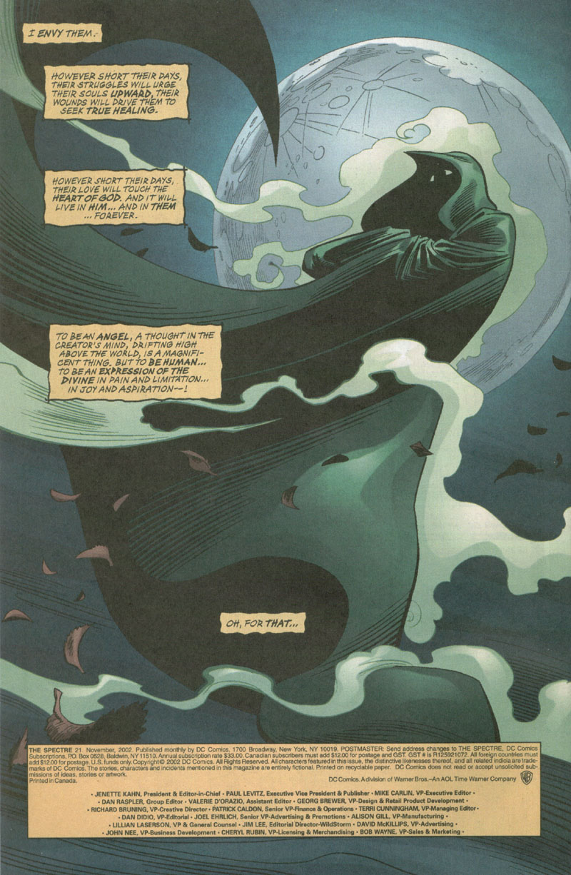 Read online The Spectre (2001) comic -  Issue #21 - 3