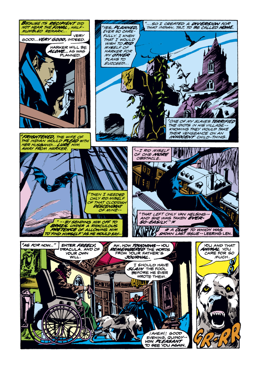 Read online Tomb of Dracula (1972) comic -  Issue #32 - 7