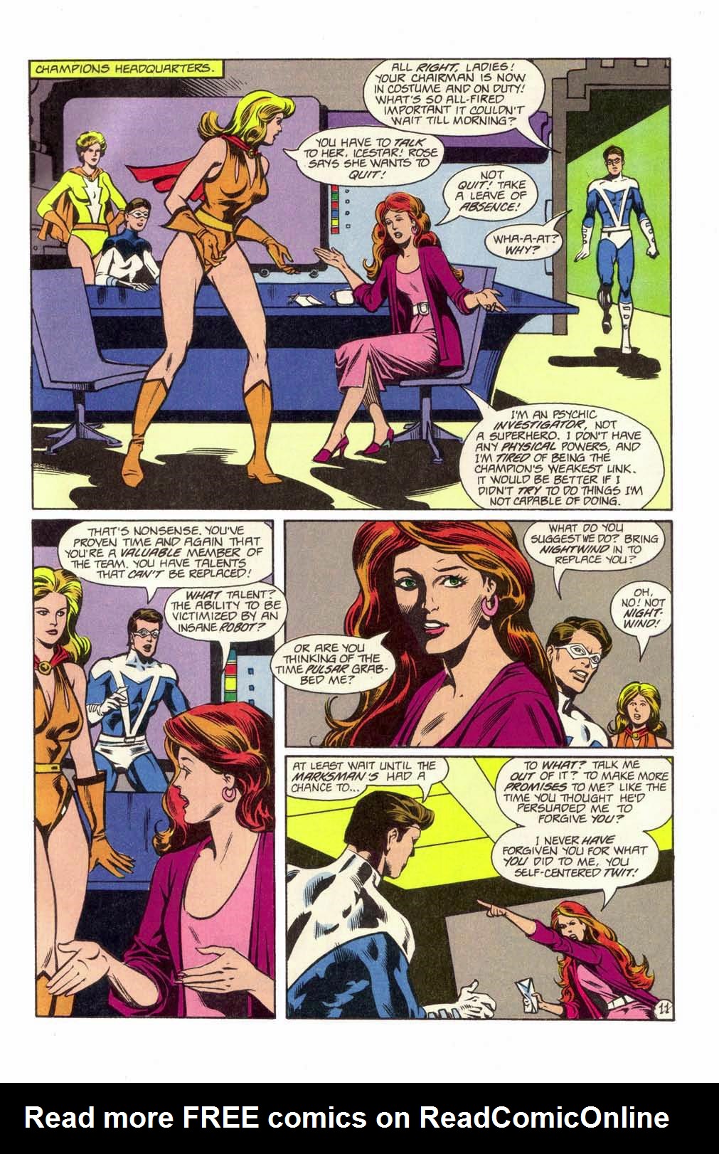 Read online Champions (1987) comic -  Issue #10 - 13