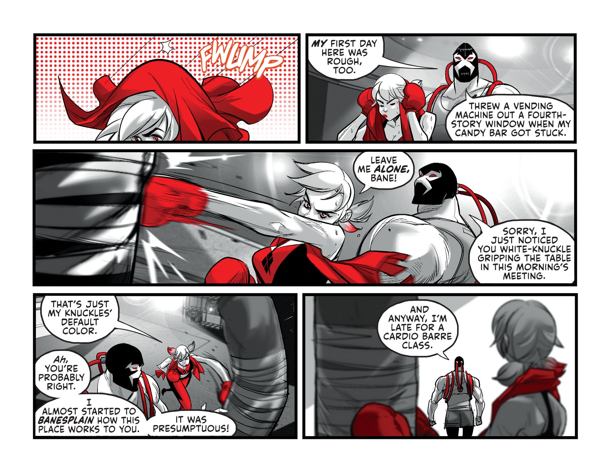 Read online Harley Quinn Black   White   Red comic -  Issue #13 - 15