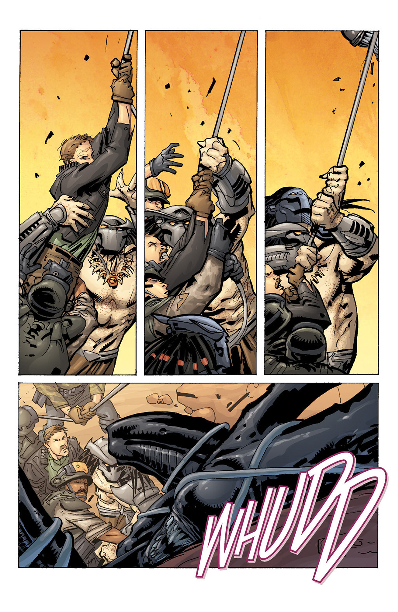 Read online Aliens vs. Predator: Three World War comic -  Issue #3 - 21