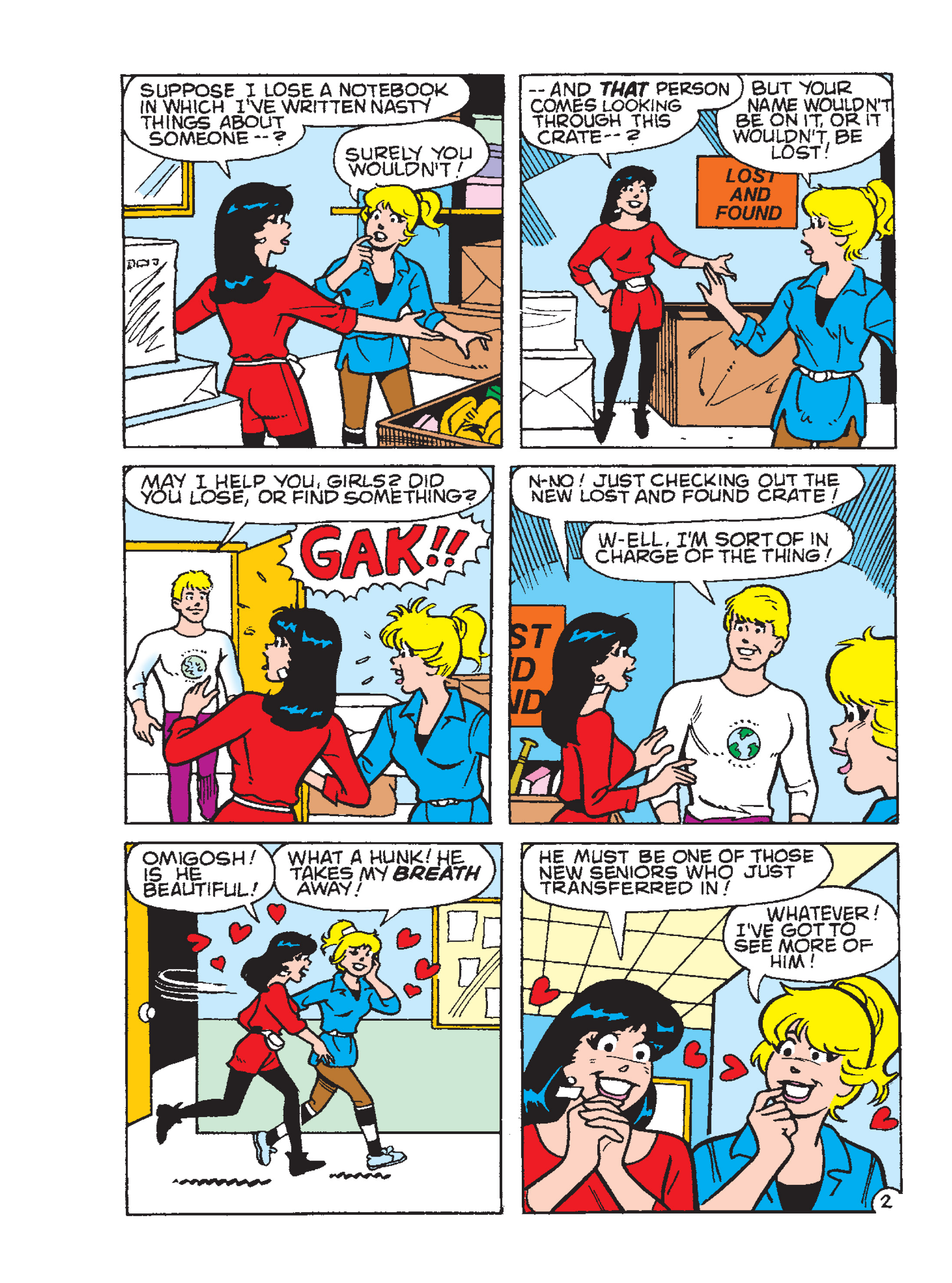 Read online Betty & Veronica Friends Double Digest comic -  Issue #276 - 136