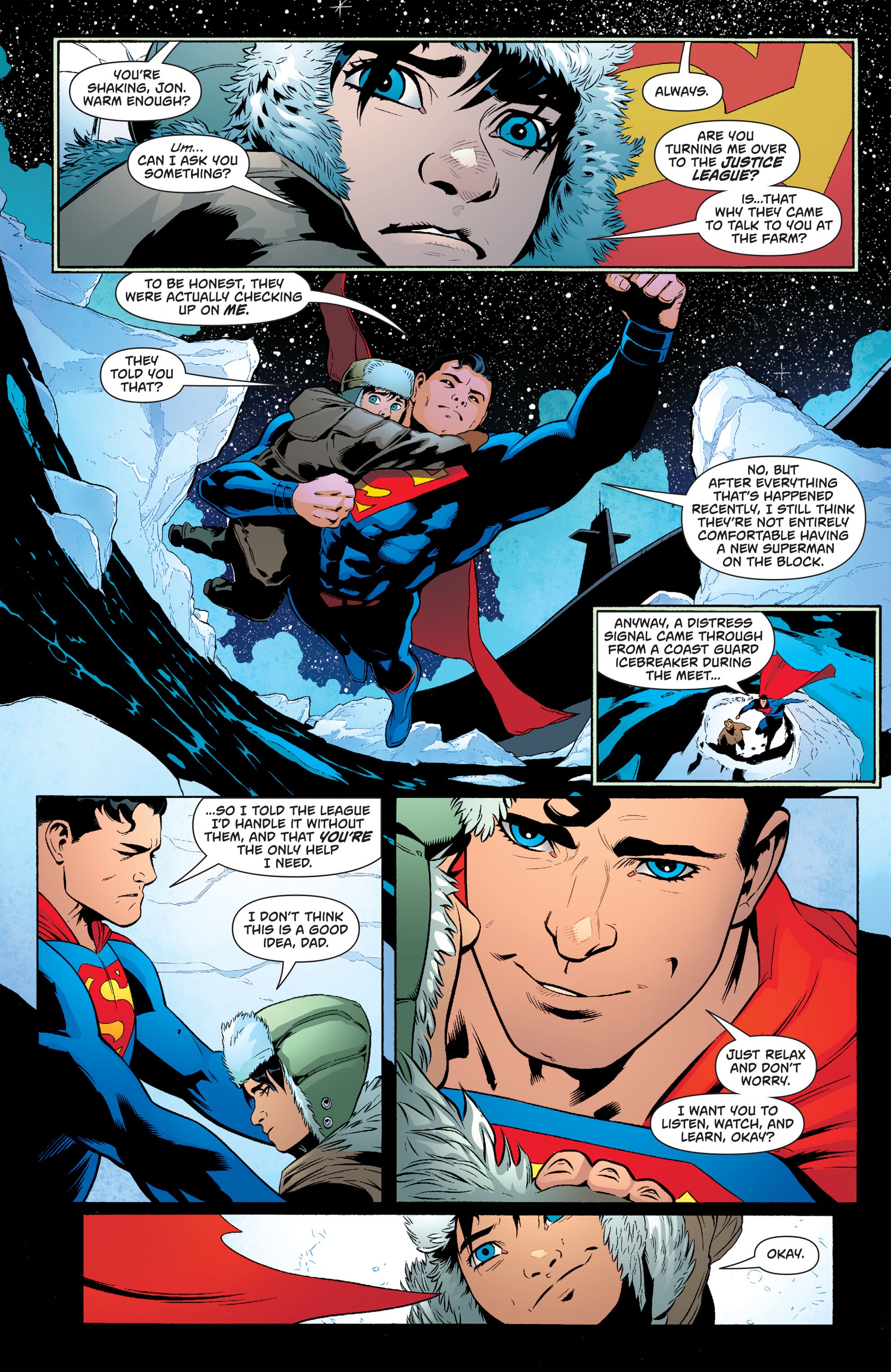 Read online Superman: Rebirth Deluxe Edition comic -  Issue # TPB 1 (Part 1) - 44