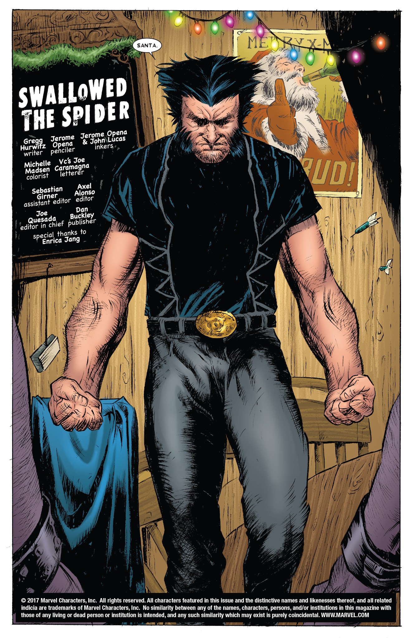 Read online Wolverine: Flies to a Spider comic -  Issue # TPB - 12