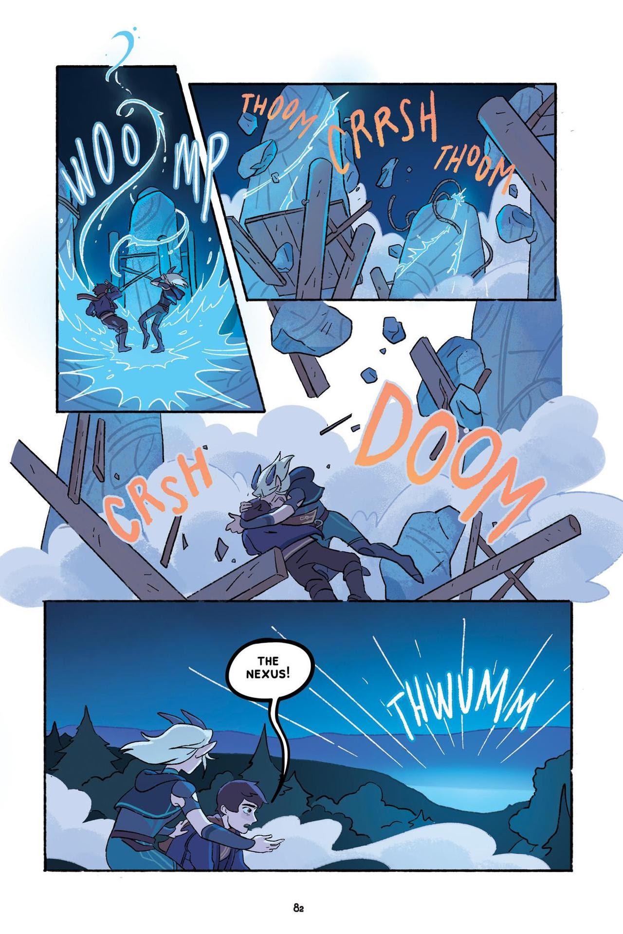Read online Through the Moon: The Dragon Prince Graphic Novel comic -  Issue # TPB - 86