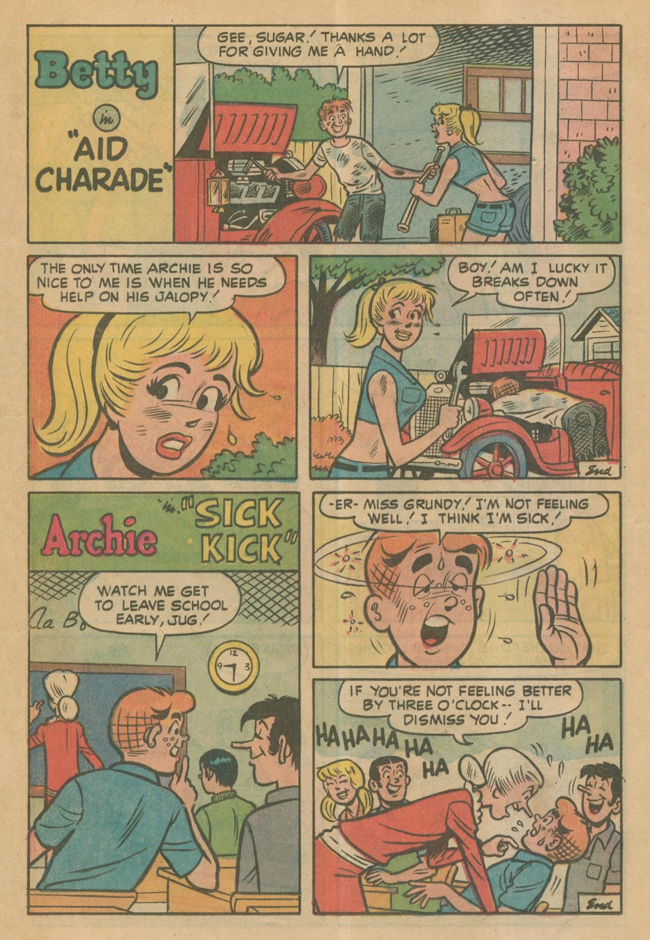 Read online Archie's Joke Book Magazine comic -  Issue #167 - 16