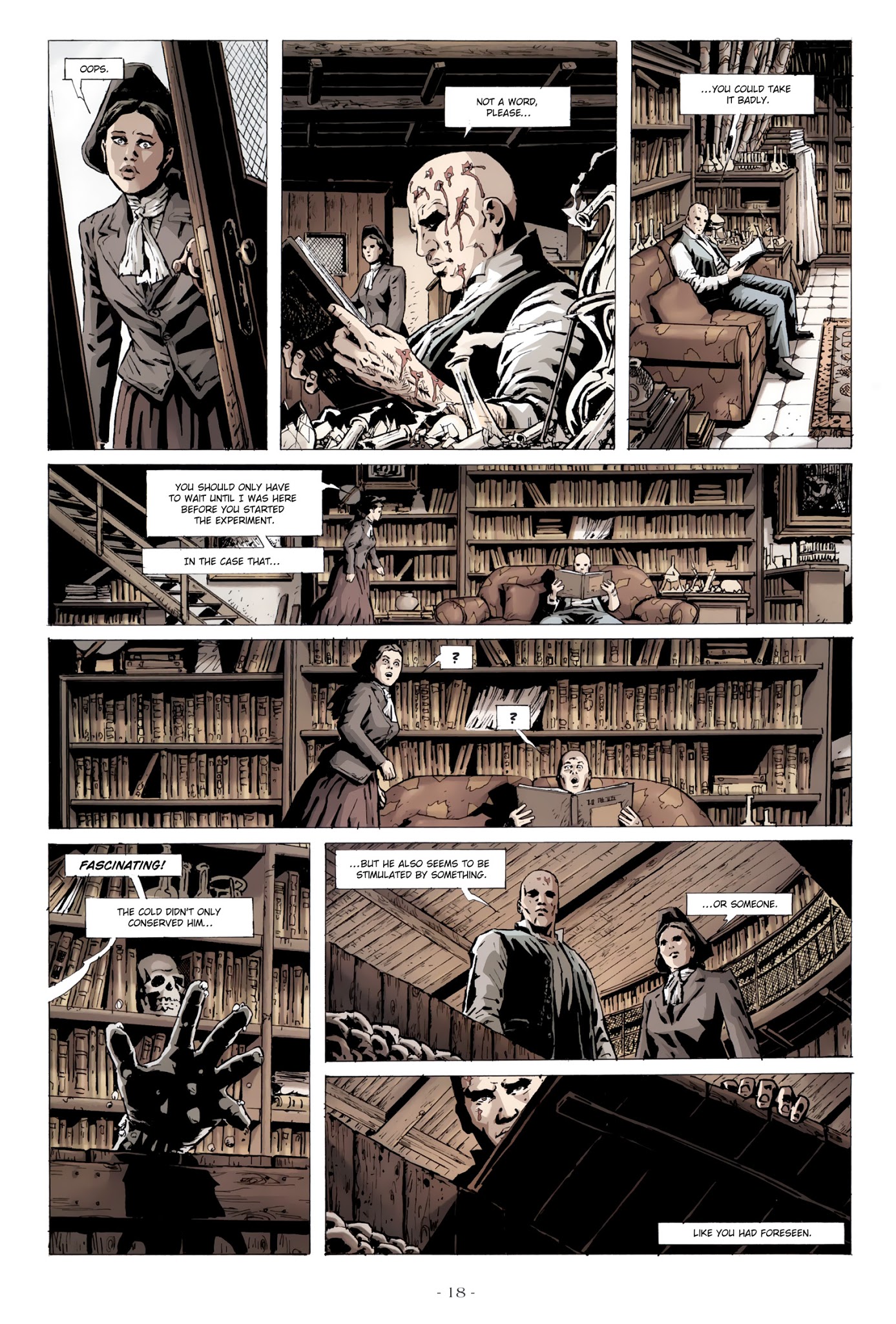 Read online Mister Hyde contre Frankenstein comic -  Issue #2 - 19