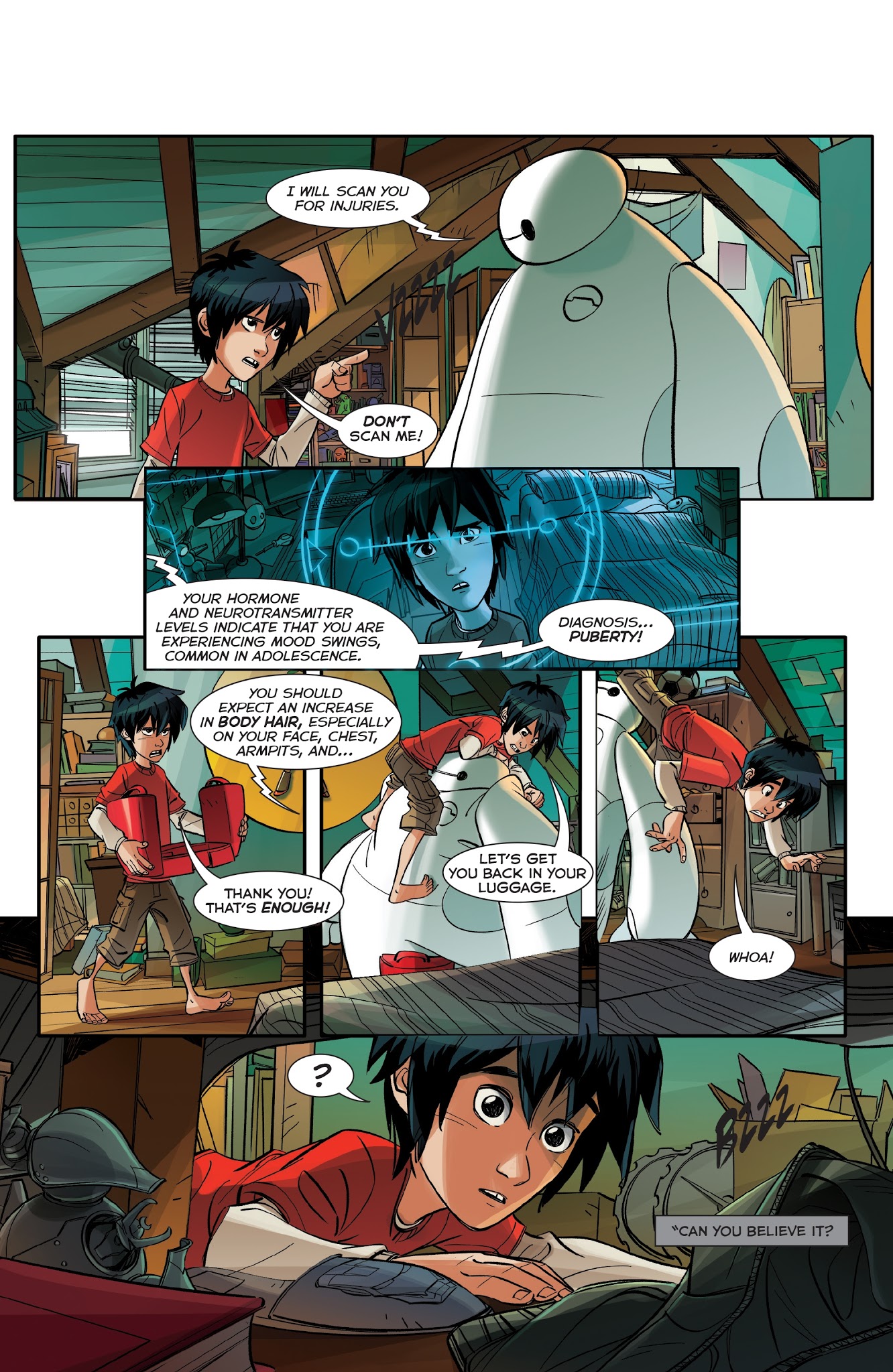 Read online Disney Big Hero 6: Heroes of San Fransokyo comic -  Issue # Full - 13