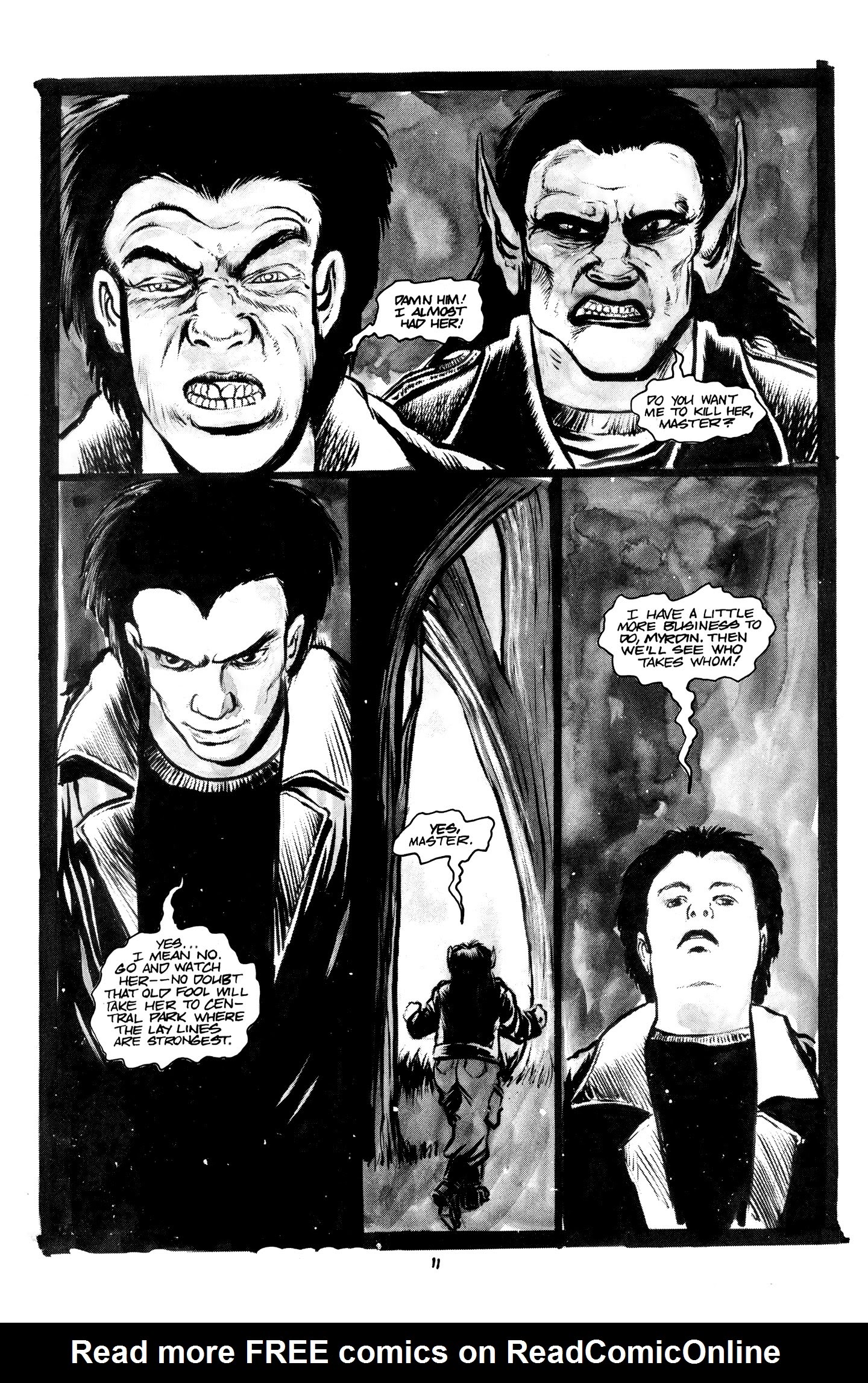 Read online Pendragon comic -  Issue #2 - 14