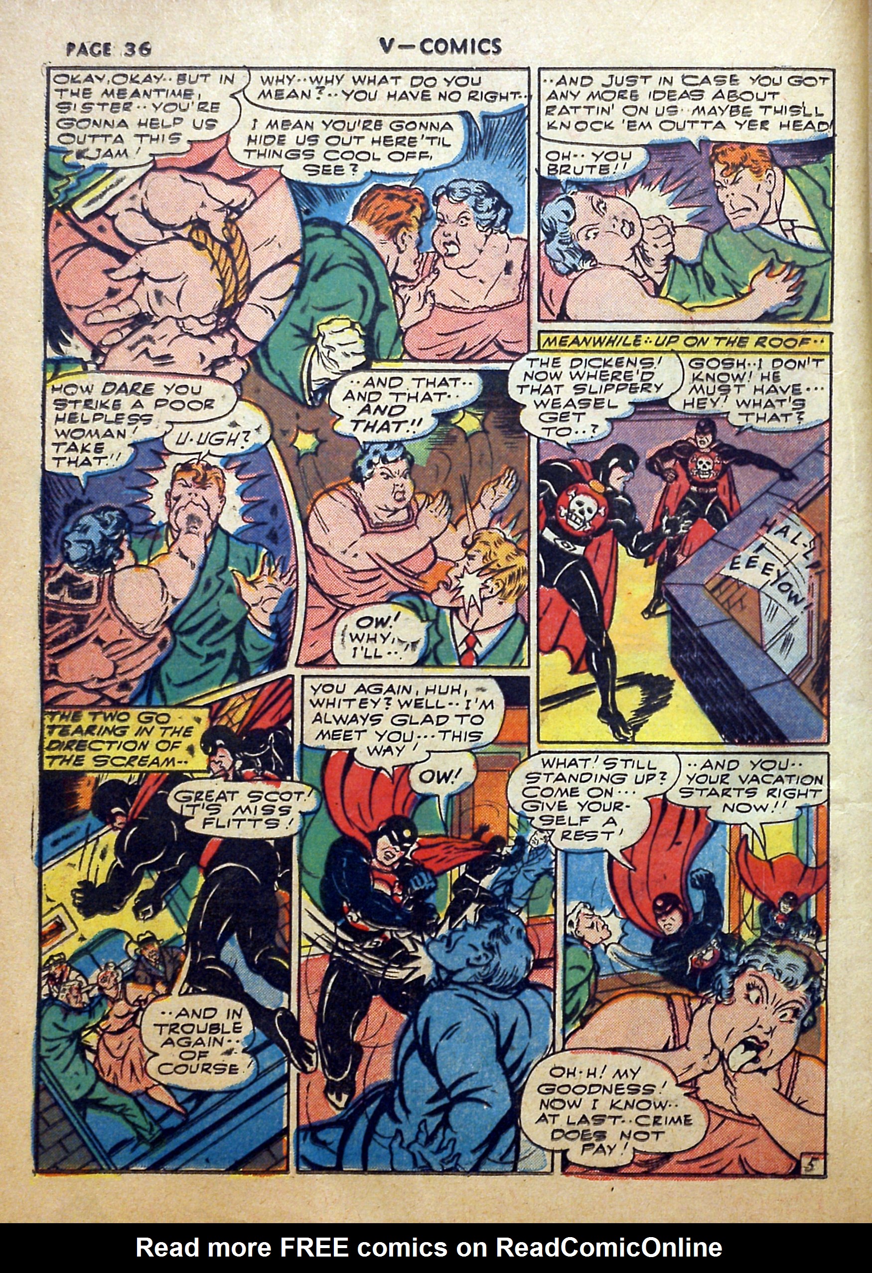 Read online V...- Comics comic -  Issue #2 - 37