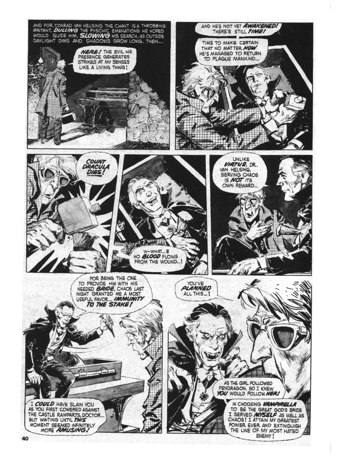 Read online Vampirella (1969) comic -  Issue #55 - 40