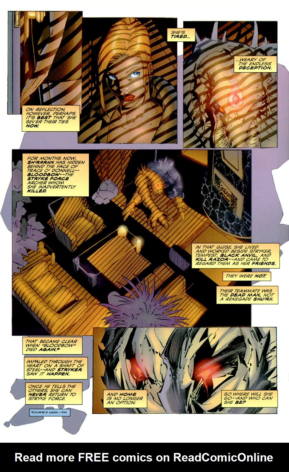 Read online Cyberforce/Strykeforce: Opposing Forces comic -  Issue #1 - 10