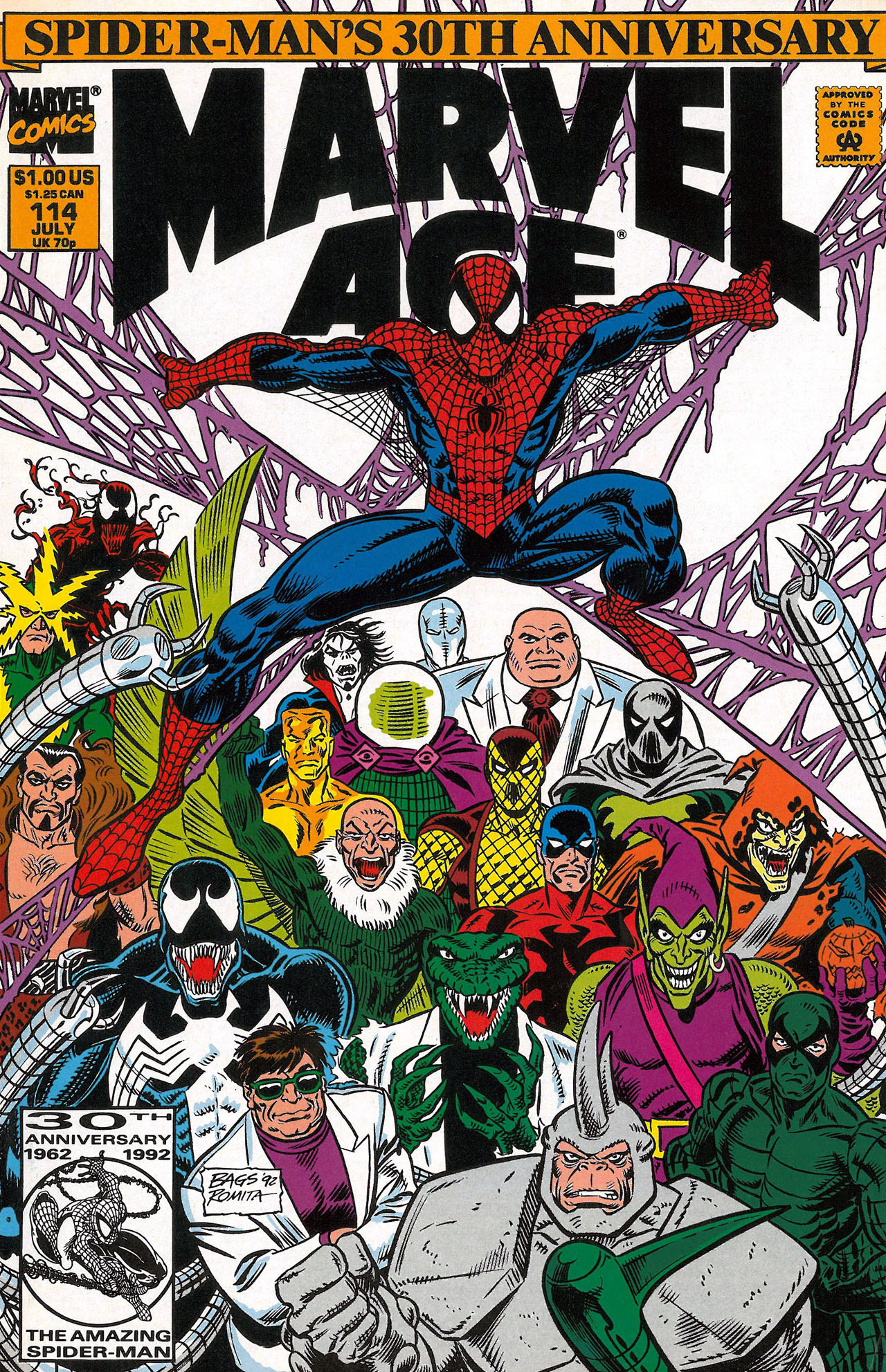 Read online Marvel Age comic -  Issue #114 - 1