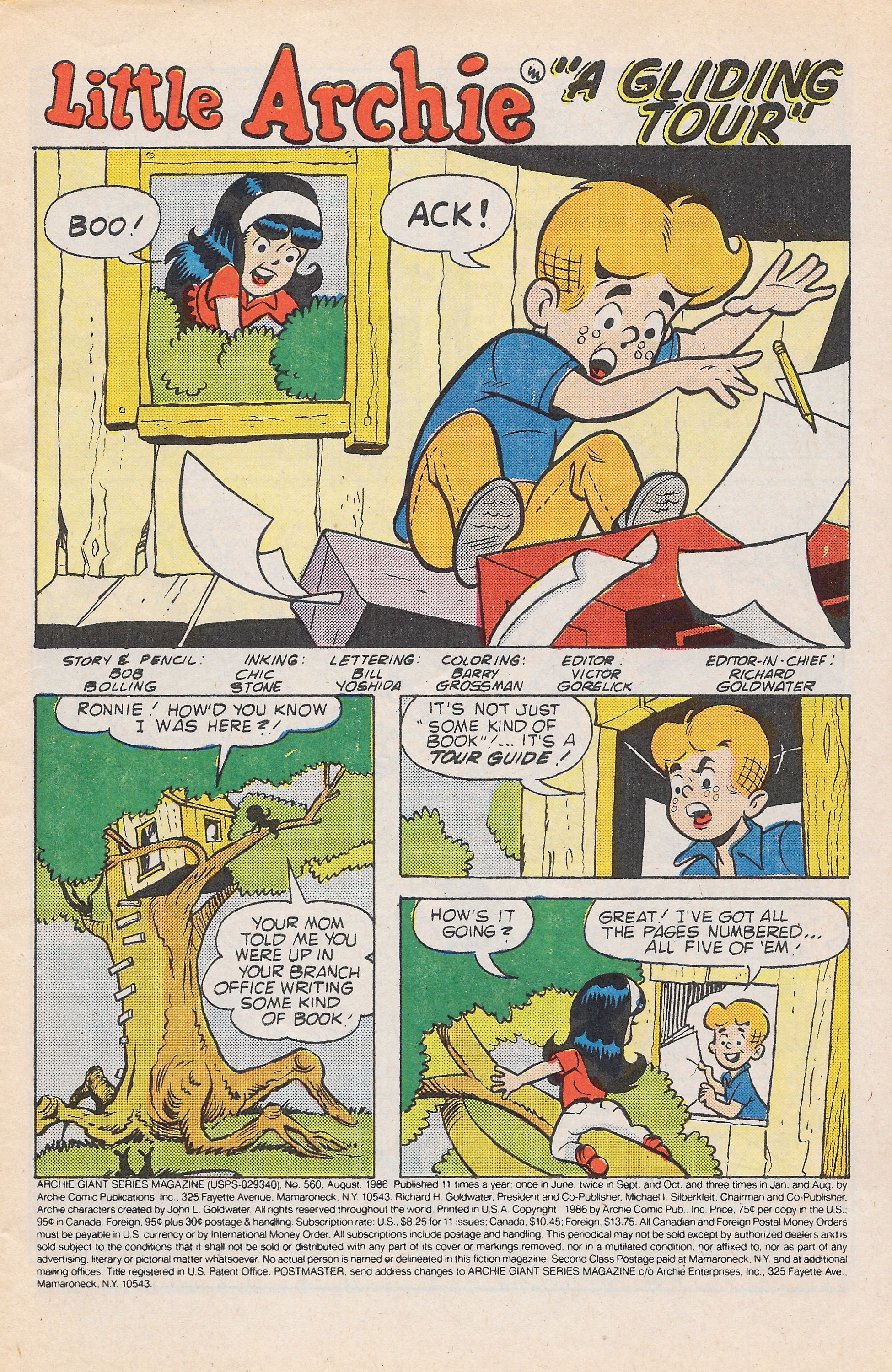Read online Archie Giant Series Magazine comic -  Issue #560 - 3
