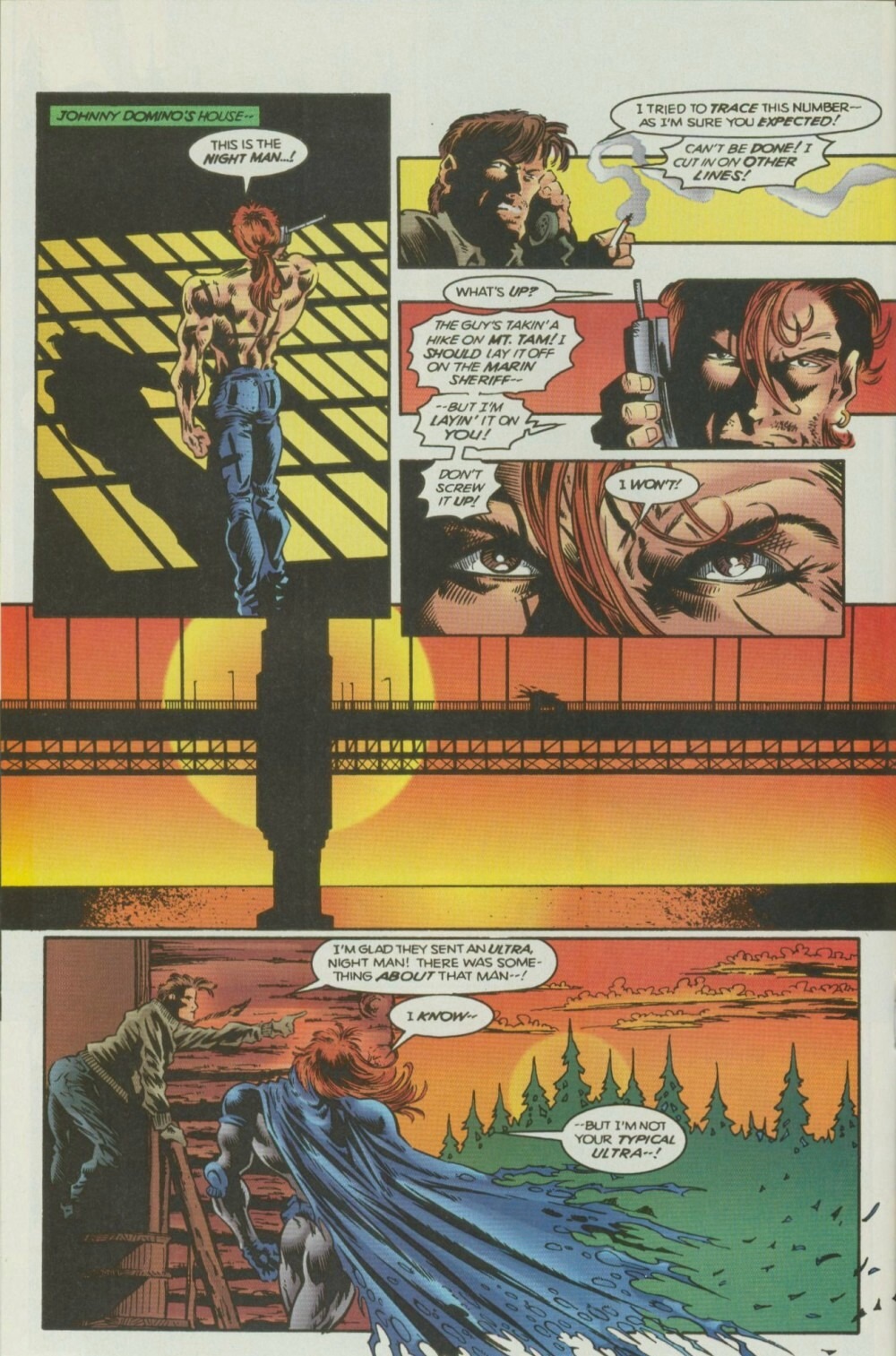 Read online The Night Man comic -  Issue #8 - 16