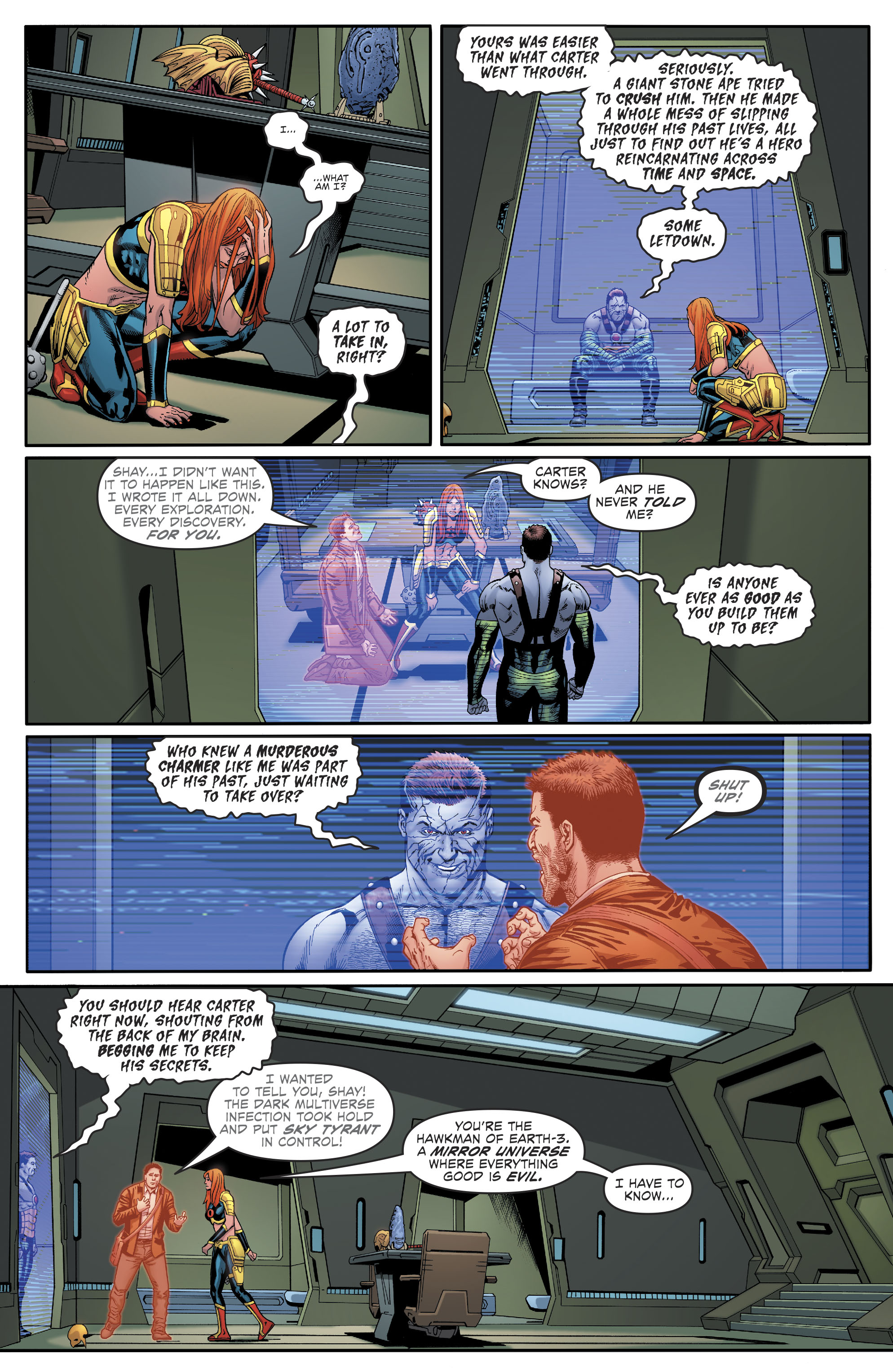 Read online Hawkman (2018) comic -  Issue #22 - 7
