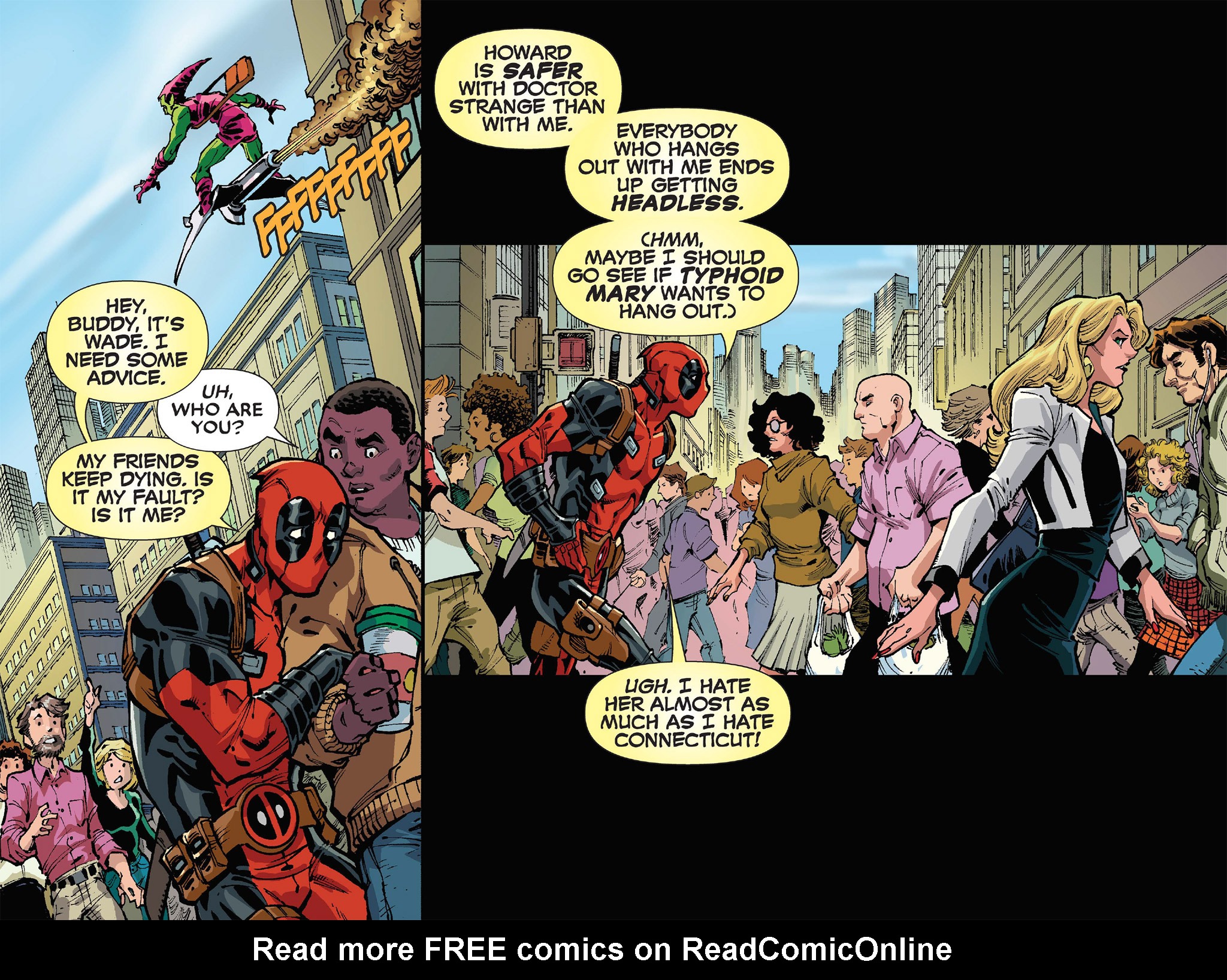 Read online Deadpool: Too Soon? Infinite Comic comic -  Issue #6 - 32