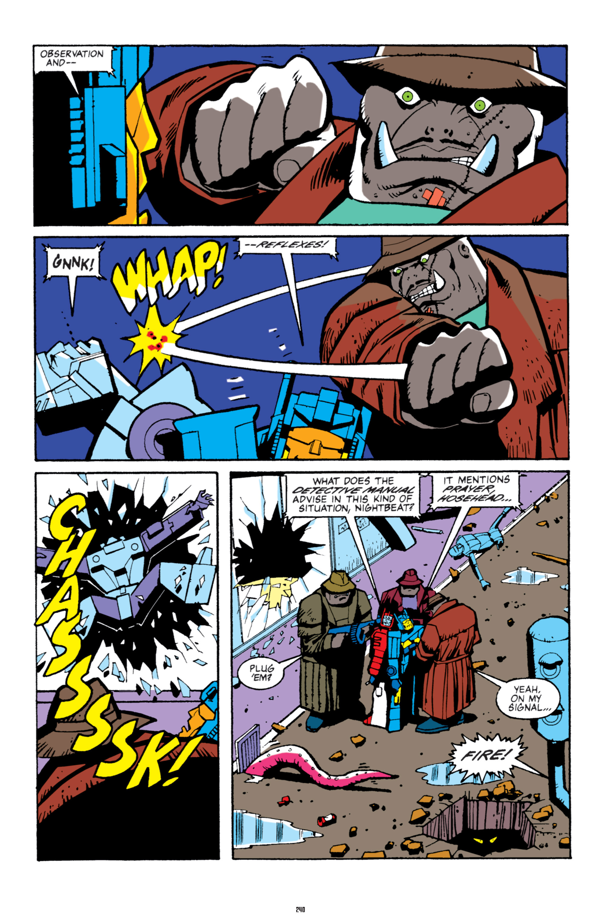 Read online The Transformers Classics comic -  Issue # TPB 5 - 241