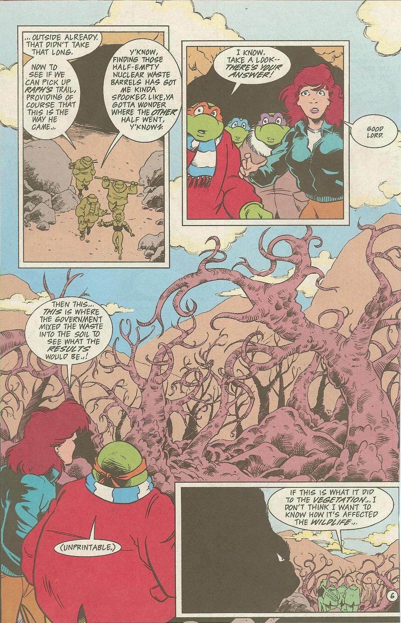 Read online Teenage Mutant Ninja Turtles Adventures (1989) comic -  Issue #70 - 7