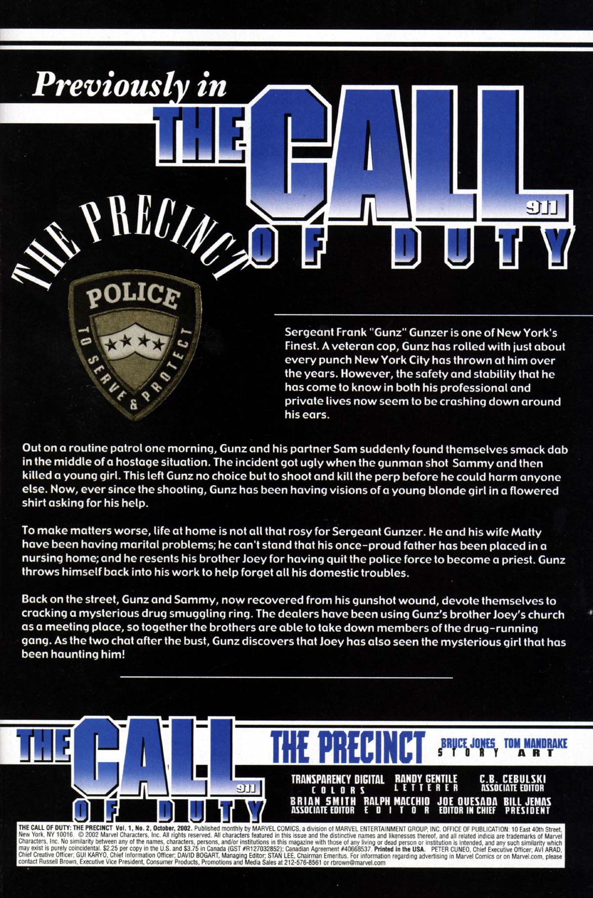 Read online The Call of Duty: The Precinct comic -  Issue #2 - 2