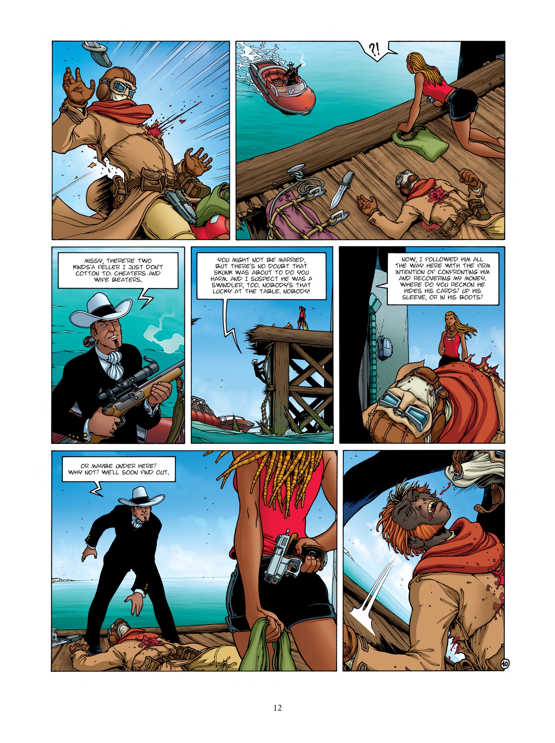 Read online Golden City comic -  Issue #6 - 12