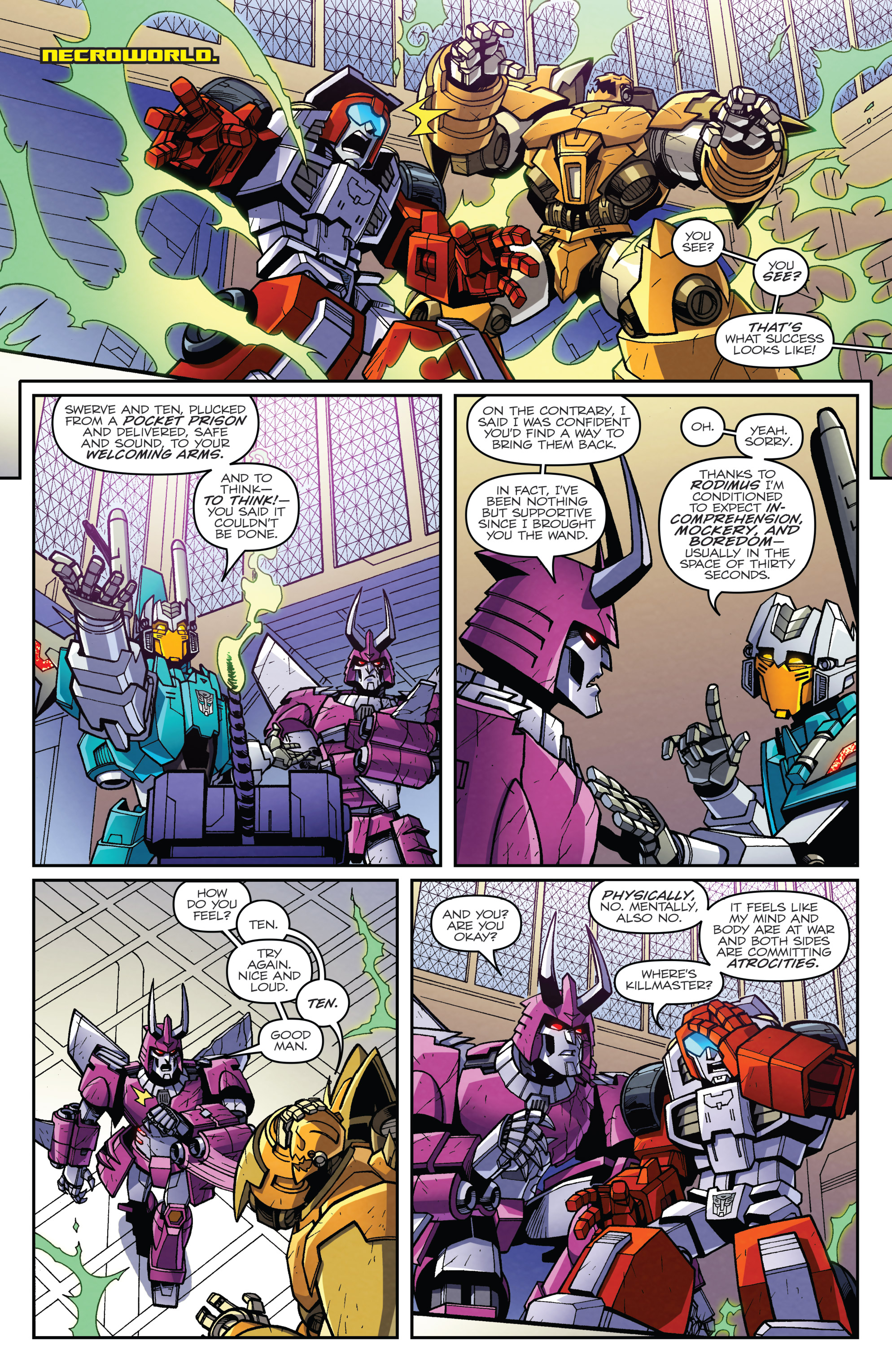Read online Transformers: Lost Light comic -  Issue #5 - 10