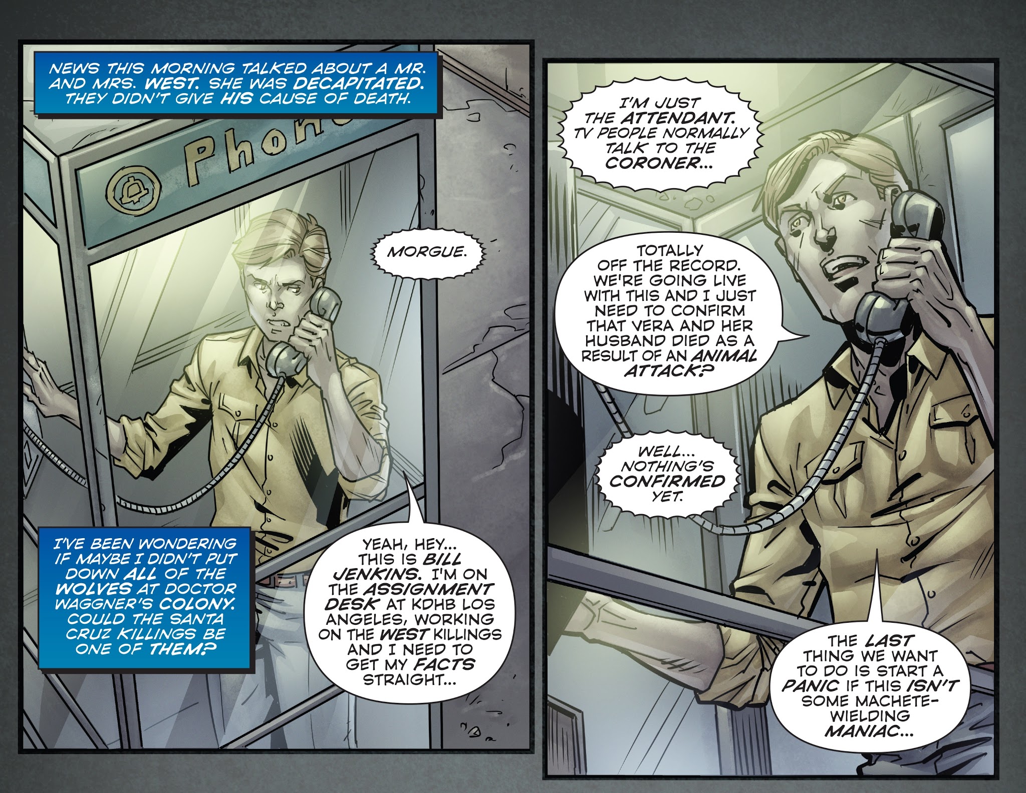 Read online The Howling: Revenge of the Werewolf Queen comic -  Issue #3 - 12