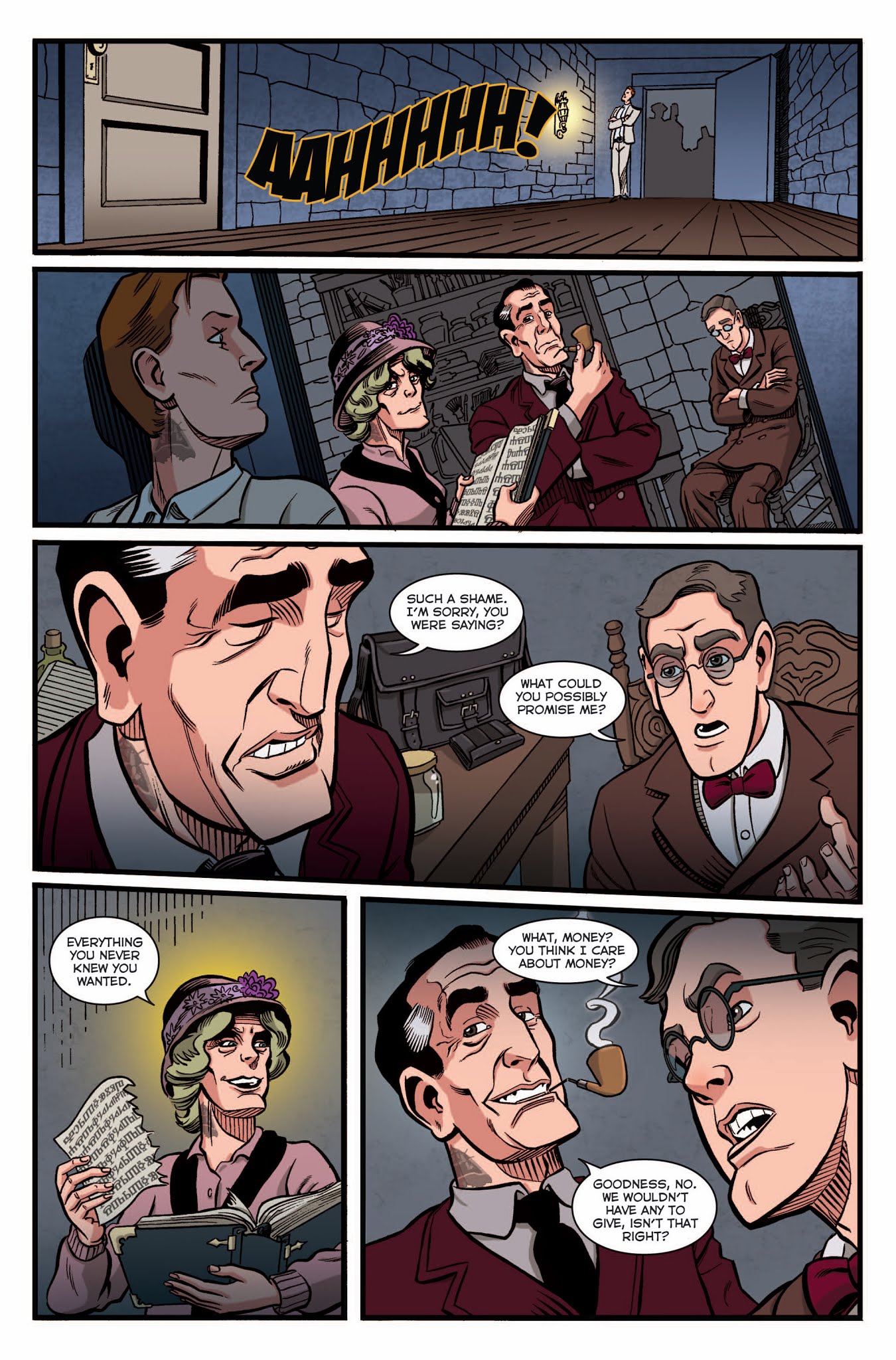 Read online Herald: Lovecraft and Tesla comic -  Issue #3 - 14