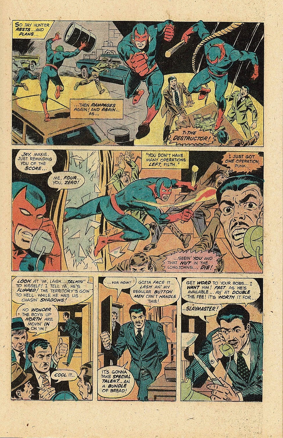 Read online The Destructor comic -  Issue #1 - 17