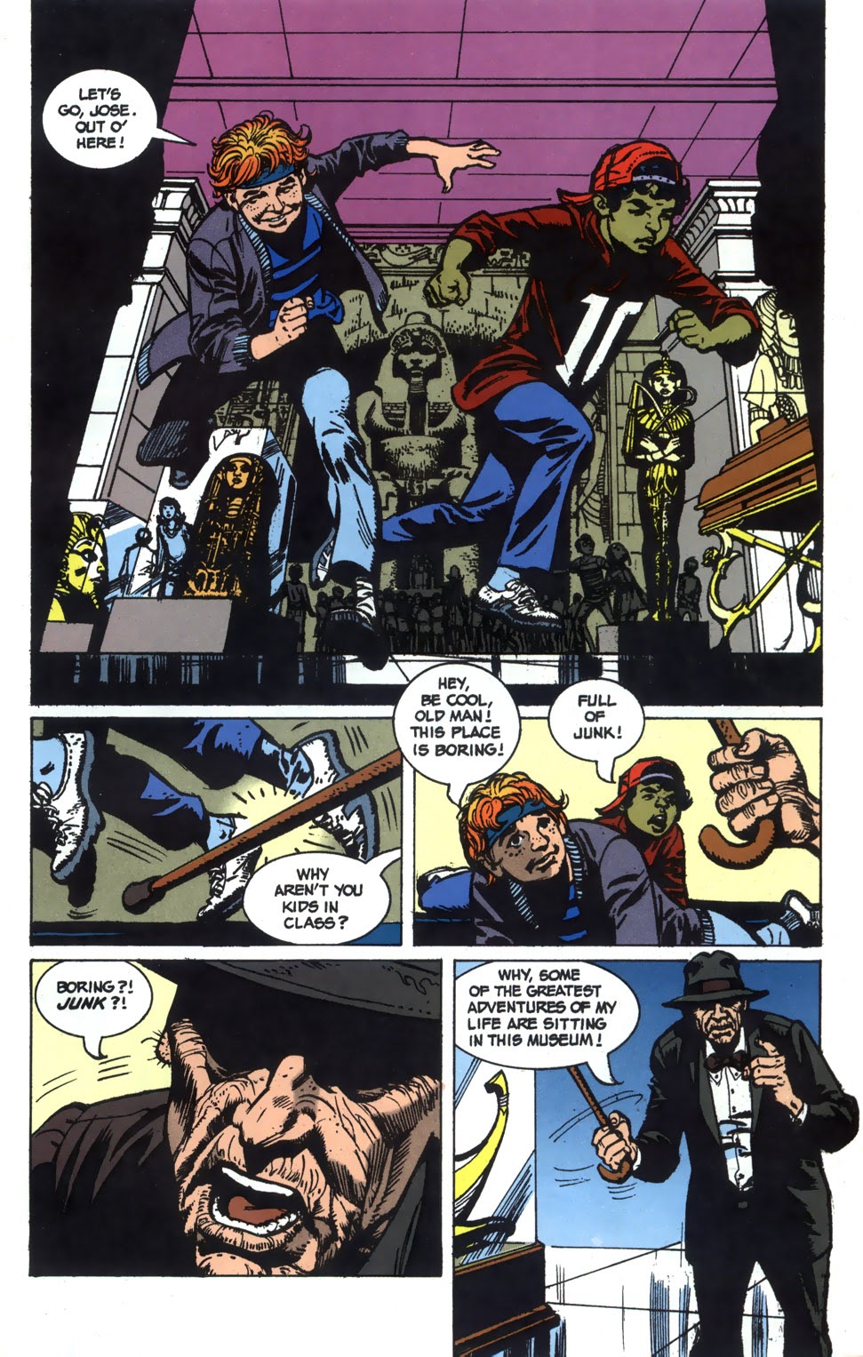 Read online Young Indiana Jones Chronicles comic -  Issue #1 - 3