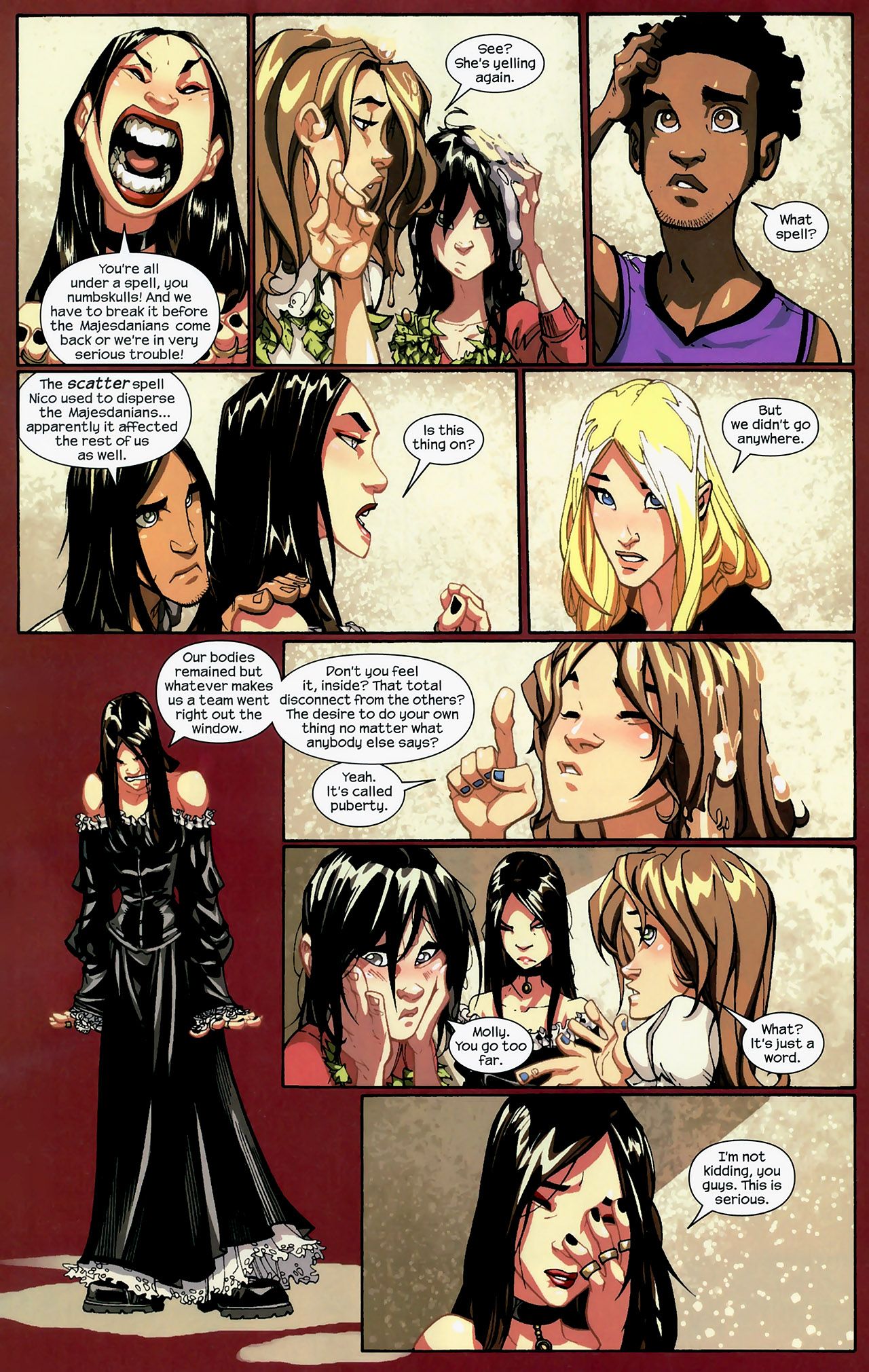 Read online Runaways (2008) comic -  Issue #4 - 20