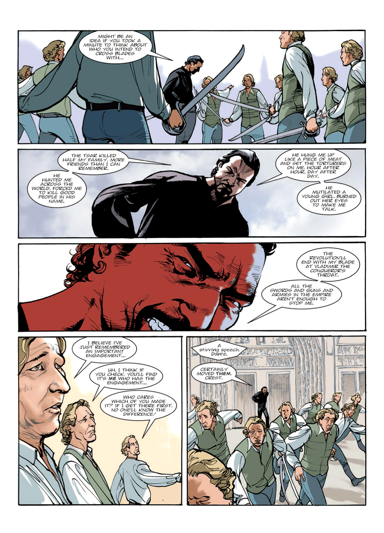 Read online Nikolai Dante comic -  Issue # TPB 9 - 141