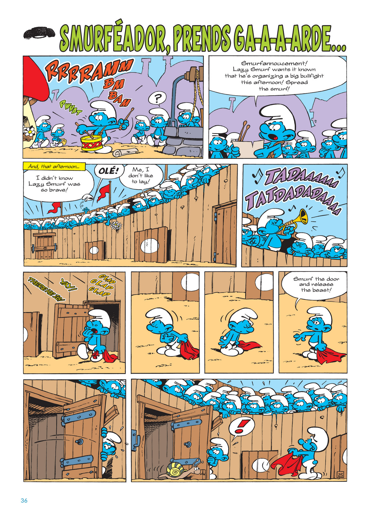 Read online The Smurfs comic -  Issue #11 - 36