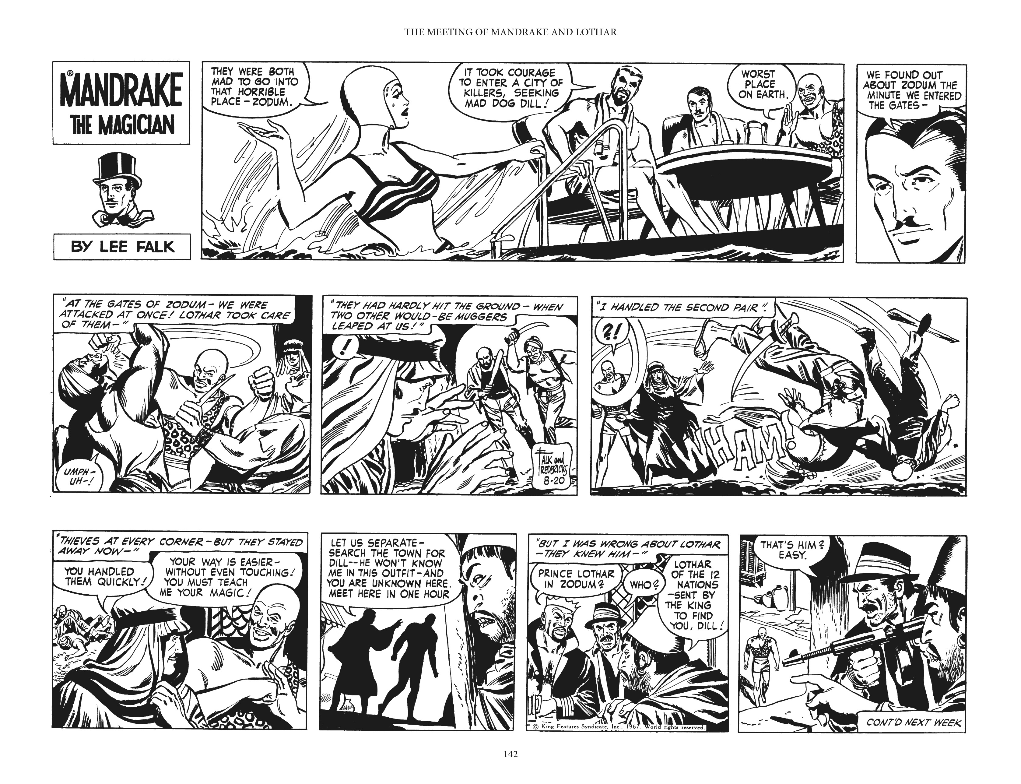 Read online Mandrake the Magician: The Fred Fredricks Sundays comic -  Issue # TPB (Part 2) - 43