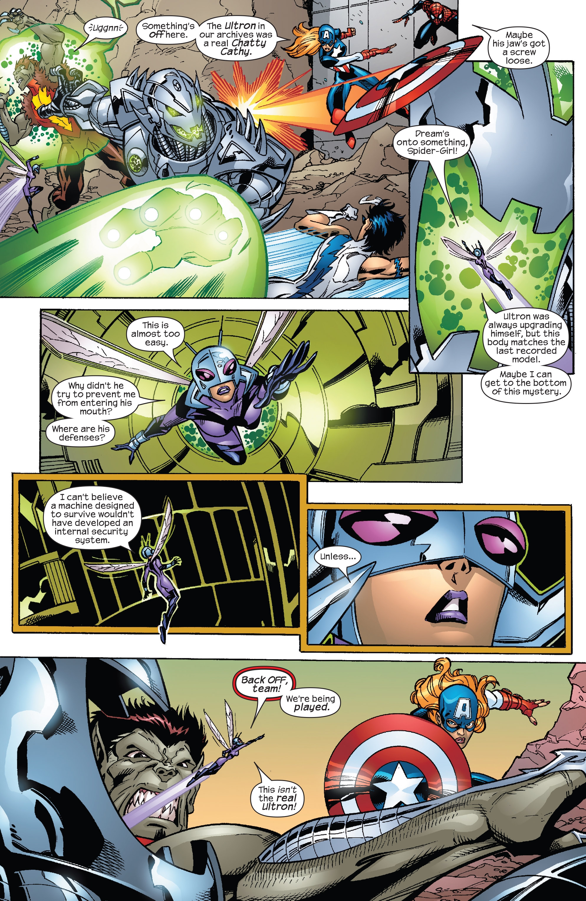 Read online Ms. Fantastic (Marvel)(MC2) - Avengers Next (2007) comic -  Issue #3 - 16