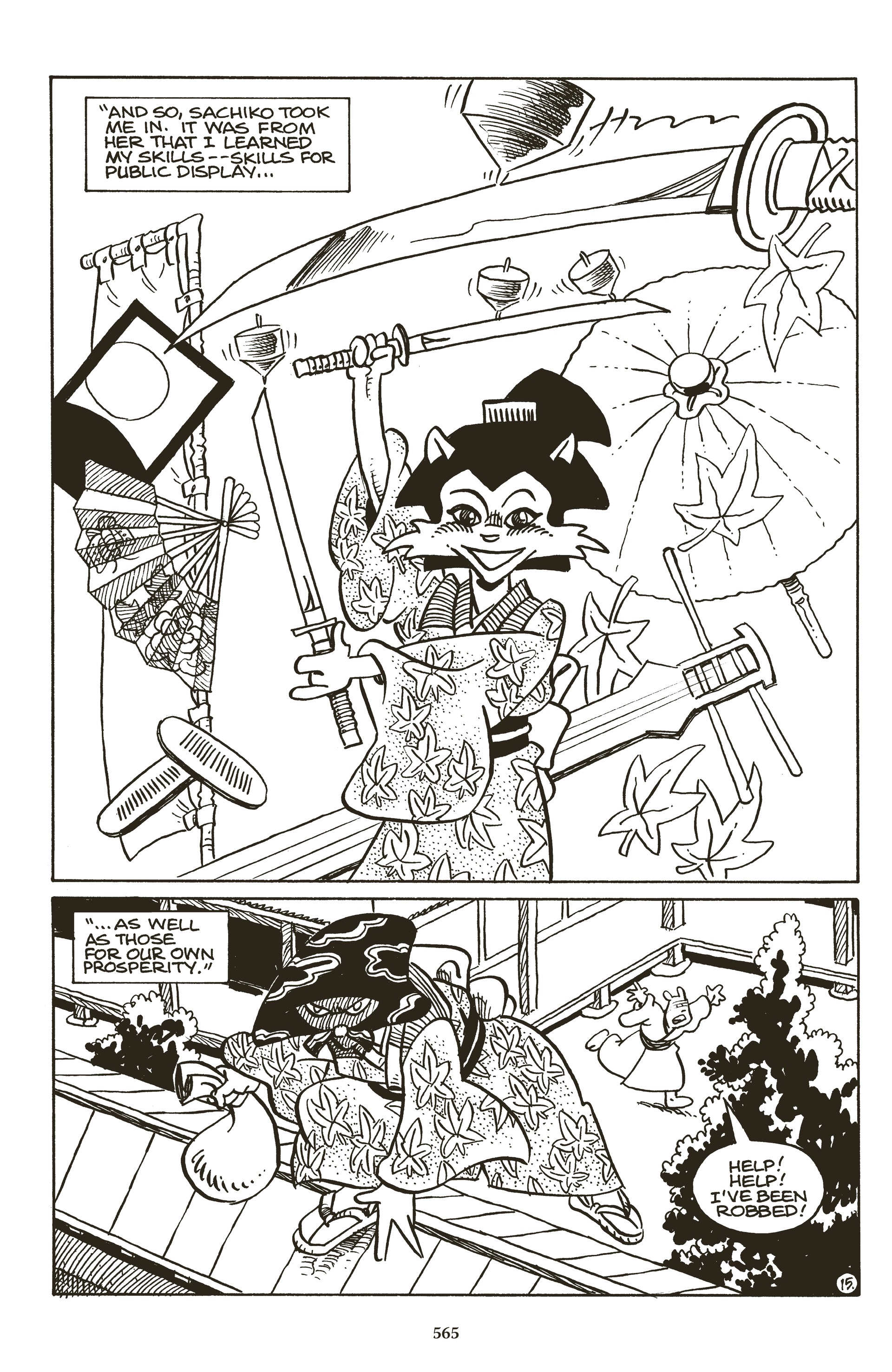 Read online The Usagi Yojimbo Saga (2021) comic -  Issue # TPB 3 (Part 6) - 59