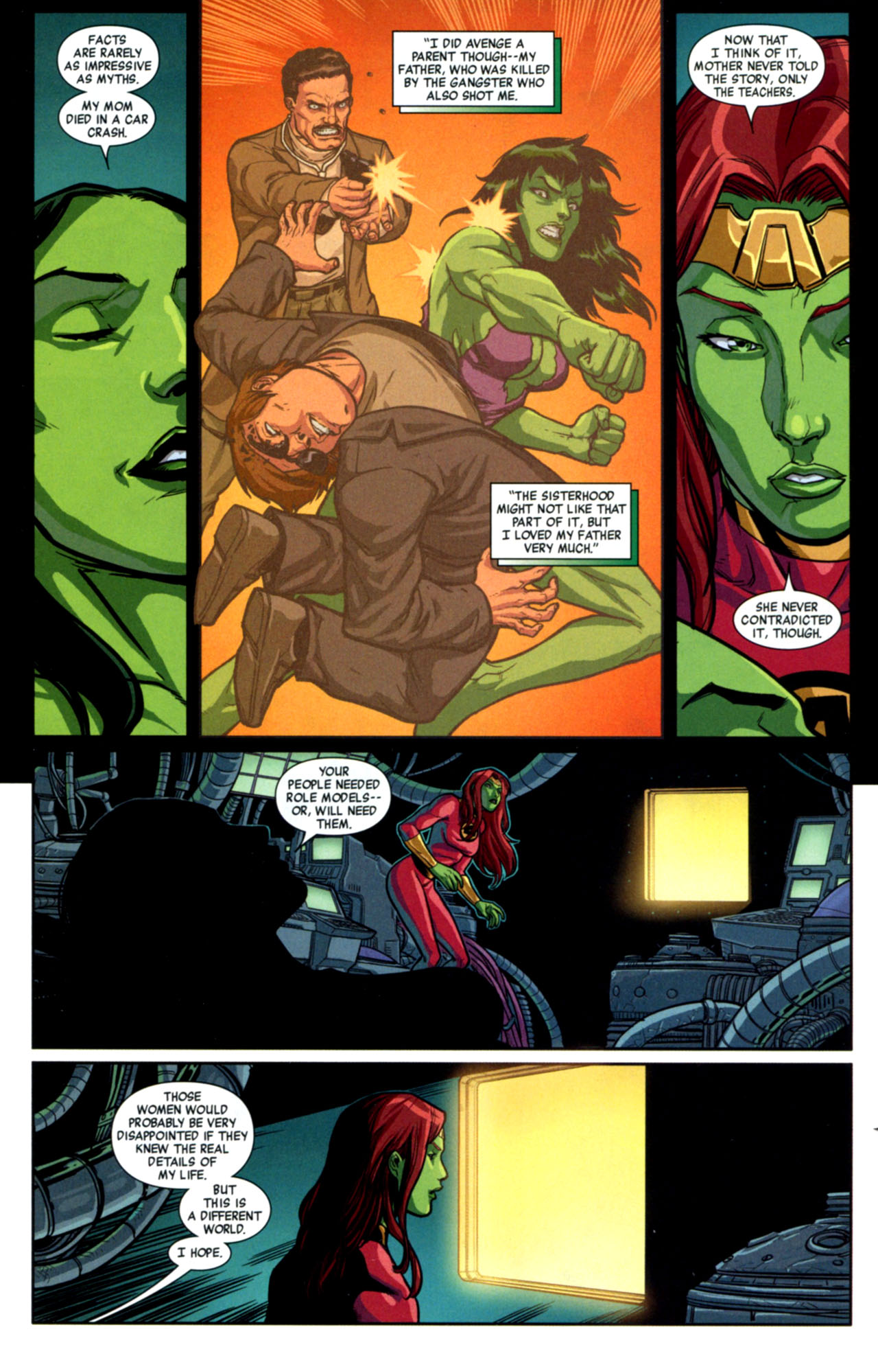Read online Fall of the Hulks: The Savage She-Hulks comic -  Issue #2 - 13