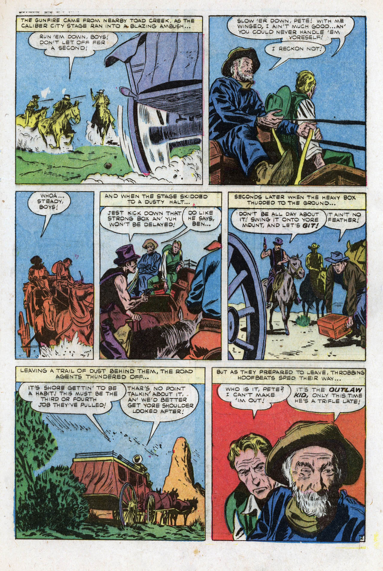 Read online The Outlaw Kid (1954) comic -  Issue #9 - 29