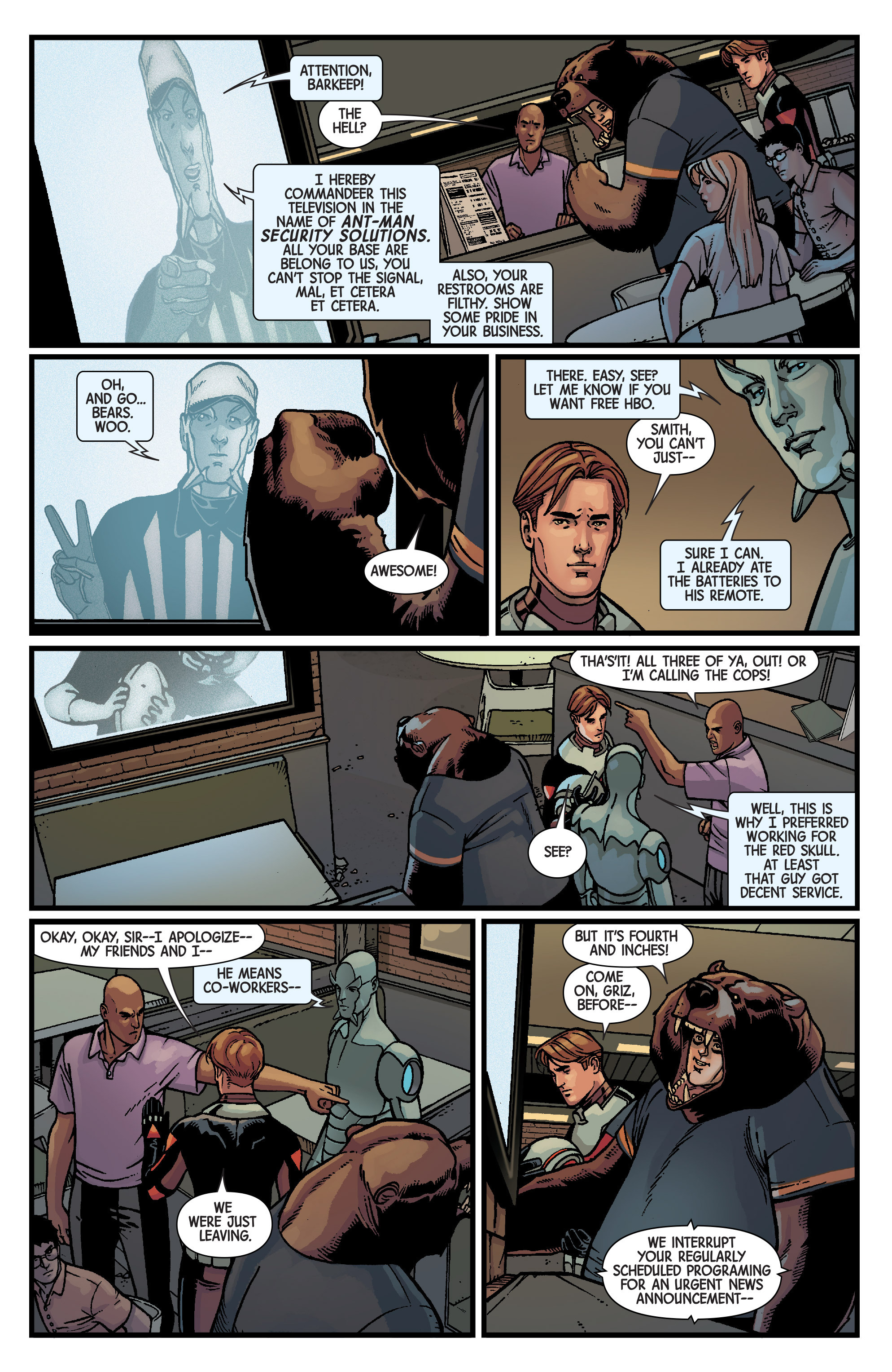 Read Online Ant Man Comic Issue Ant Man Annual 1