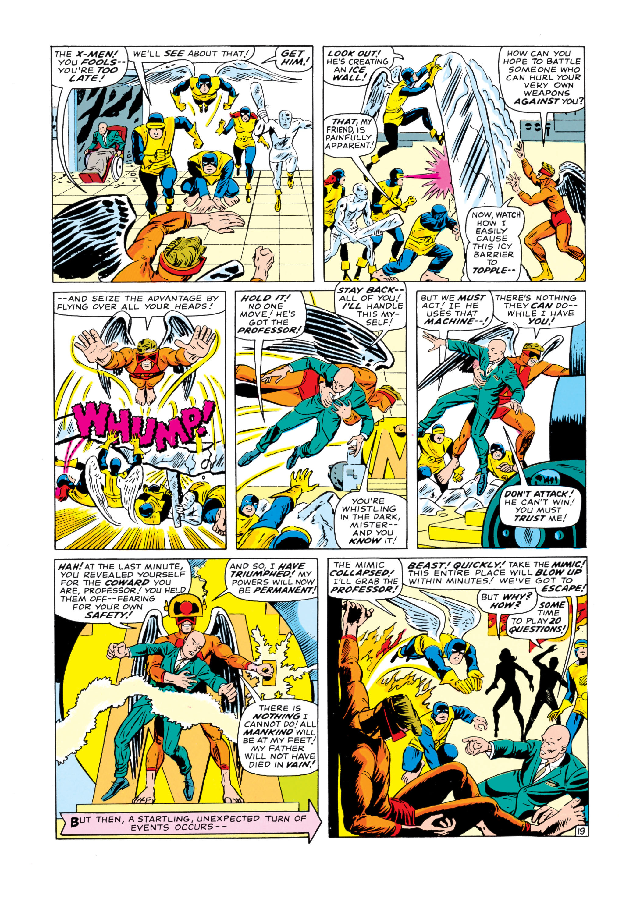 Read online Uncanny X-Men (1963) comic -  Issue #19 - 20