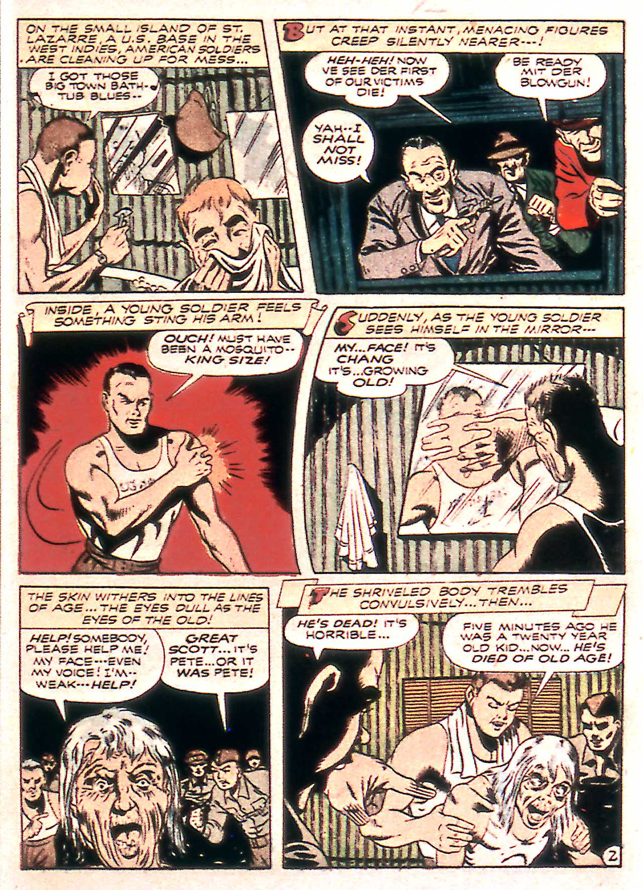 Read online Sub-Mariner Comics comic -  Issue #14 - 17