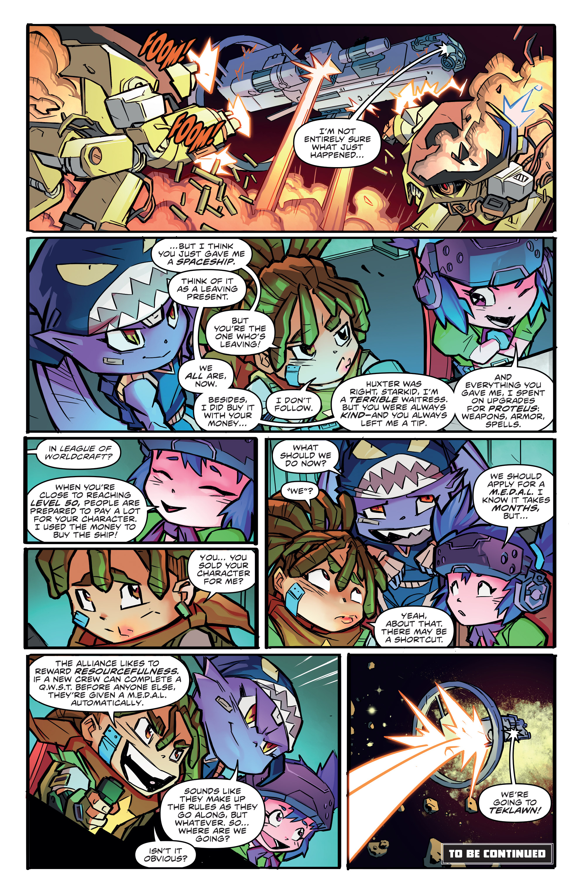 Read online Starcadia Quest comic -  Issue #1 - 22