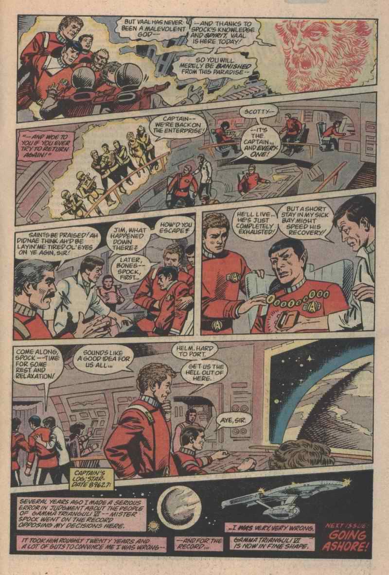 Read online Star Trek (1984) comic -  Issue #45 - 23