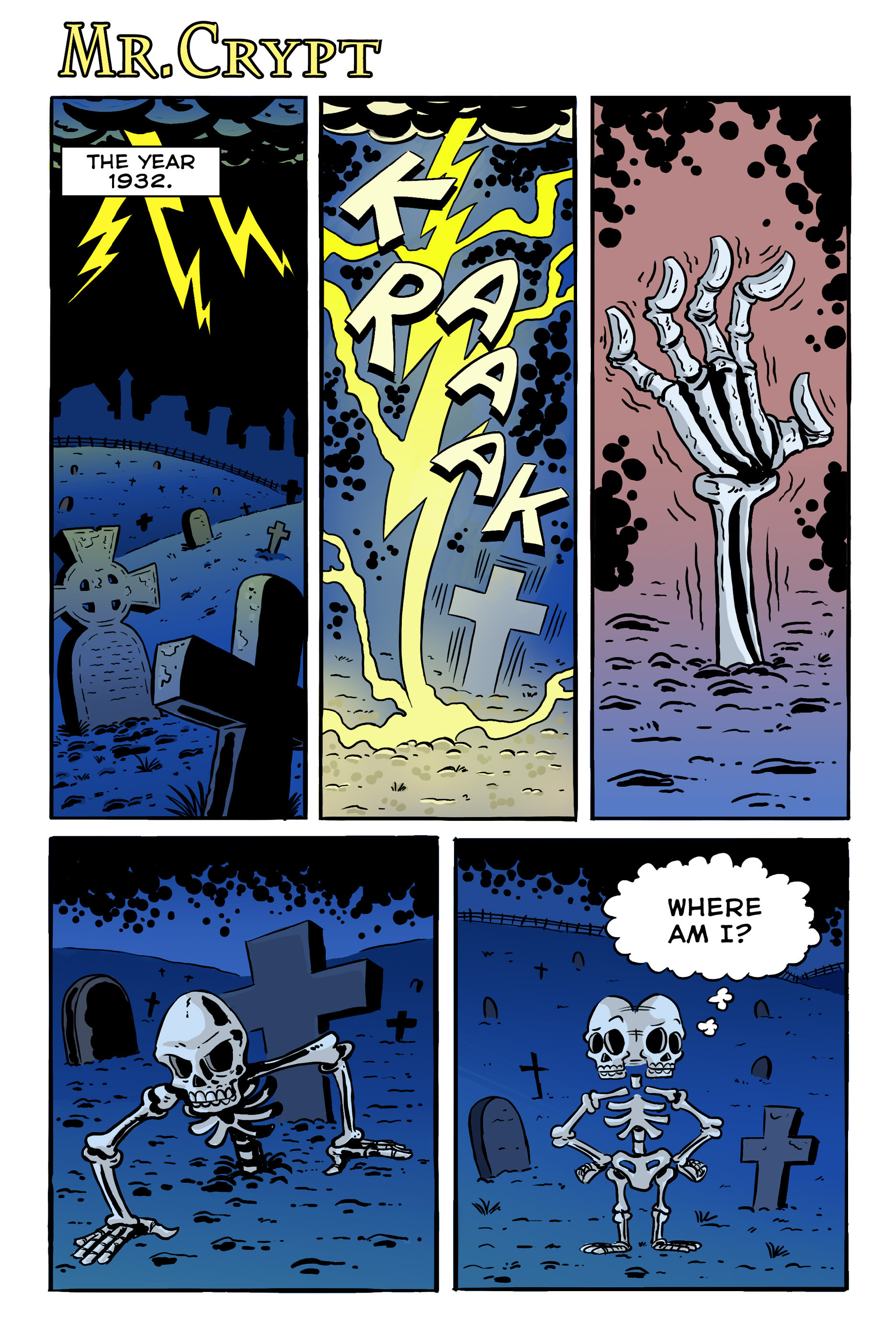 Read online Mr. Crypt comic -  Issue #1 - 4