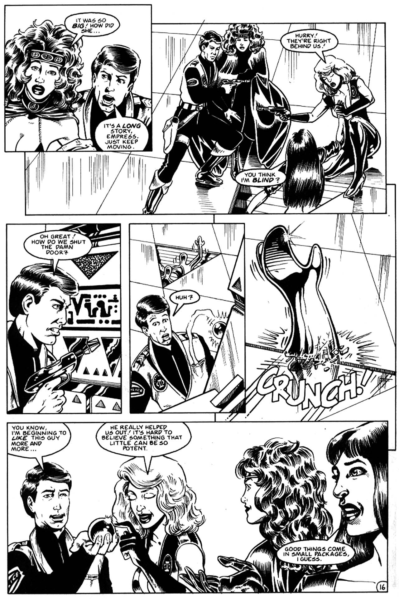 Read online Galaxina comic -  Issue #4 - 19