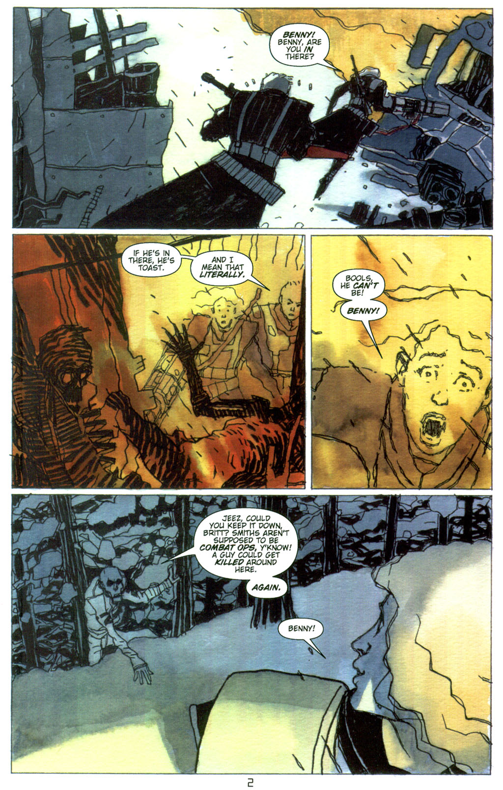 Read online CVO: Covert Vampiric Operations - Artifact comic -  Issue #3 - 4