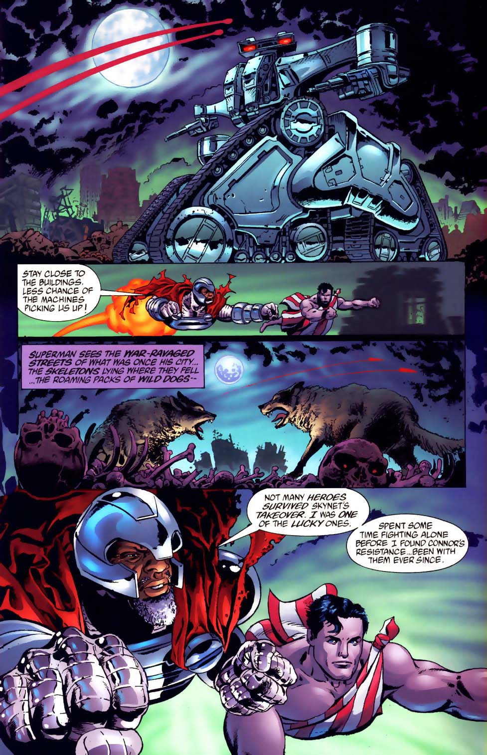 Read online Superman vs. The Terminator: Death to the Future comic -  Issue #2 - 6