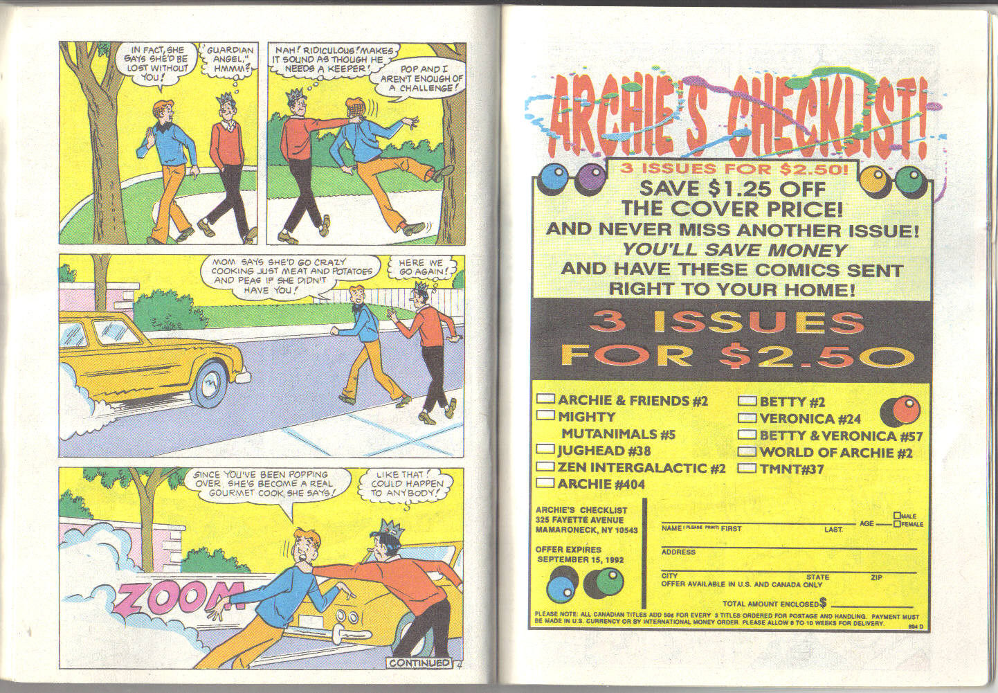 Read online Archie Digest Magazine comic -  Issue #117 - 45