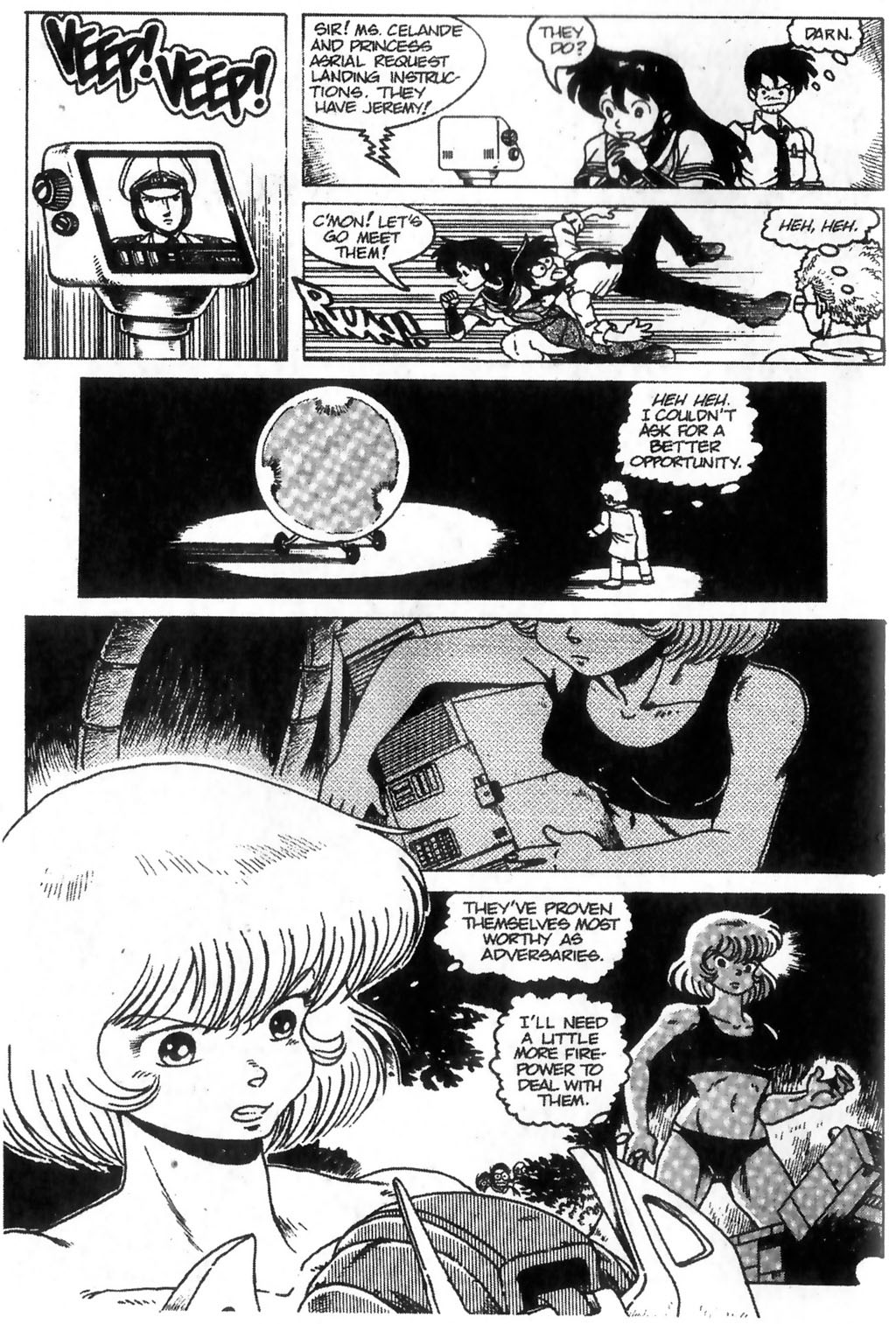 Read online Ninja High School (1986) comic -  Issue #23 - 25