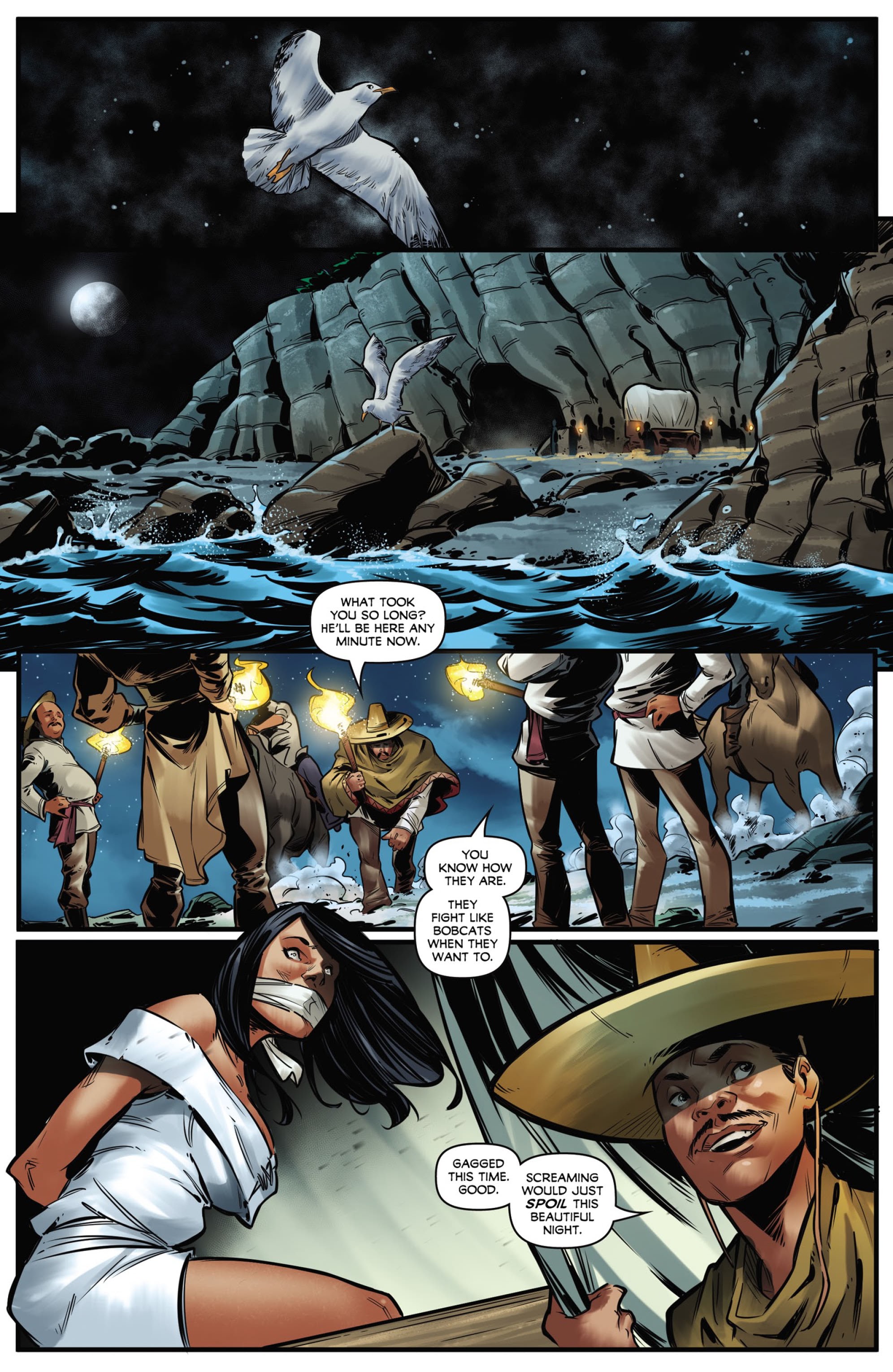 Read online Zorro: Galleon Of the Dead comic -  Issue #1 - 4